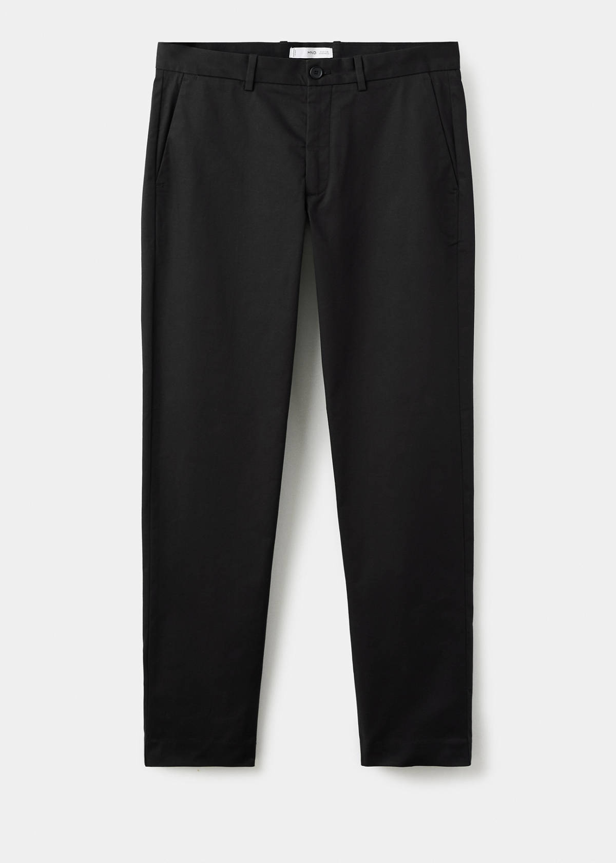 Dublino slim-fit chino trousers — Black