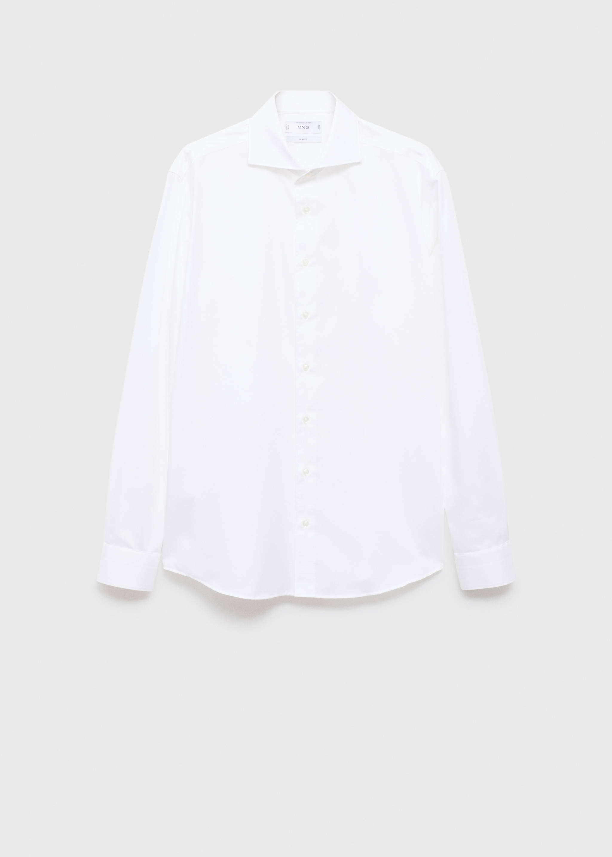 100% cotton slim-fit formal shirt - Article without model