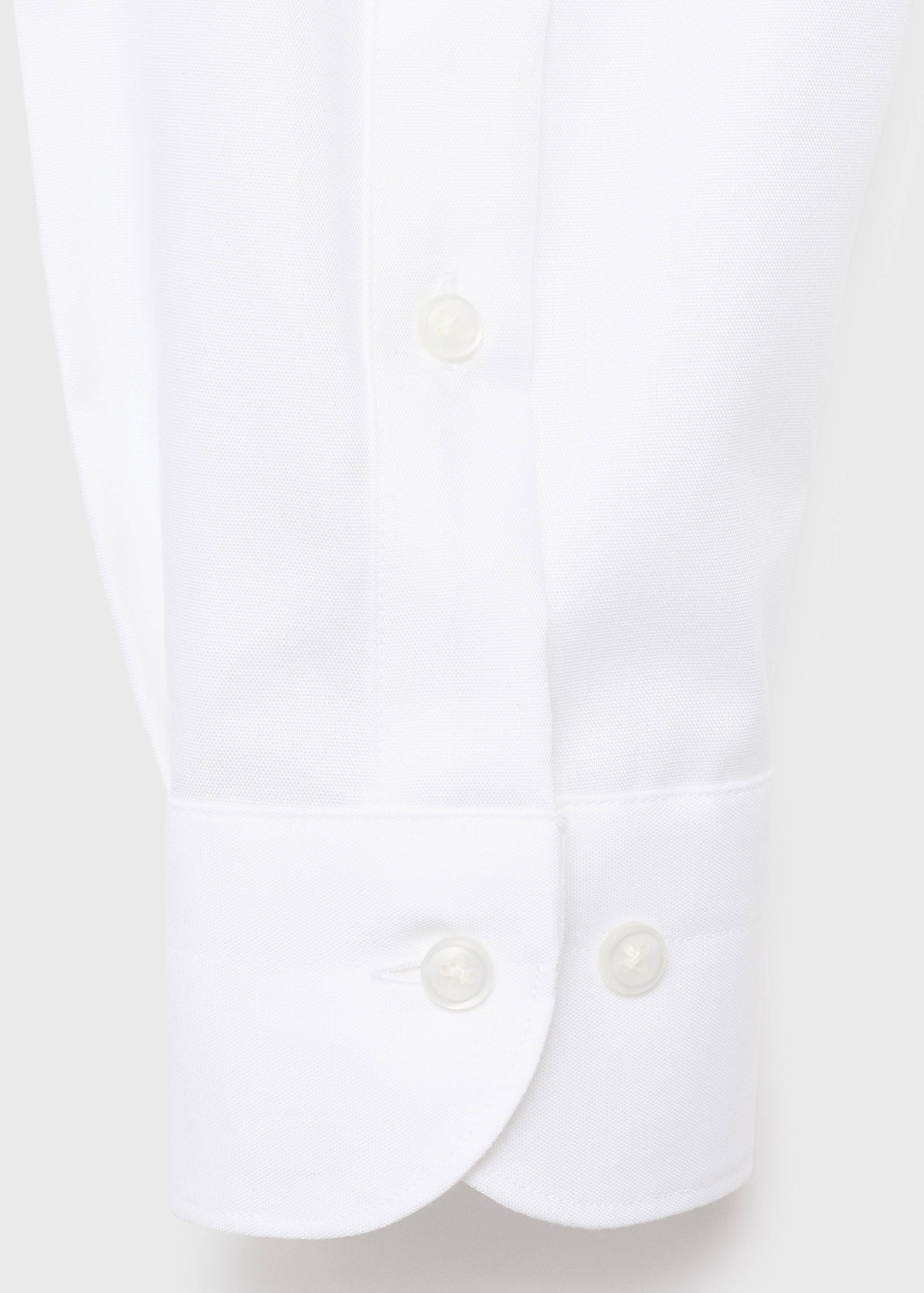 100% cotton slim-fit formal shirt - Details of the article 0