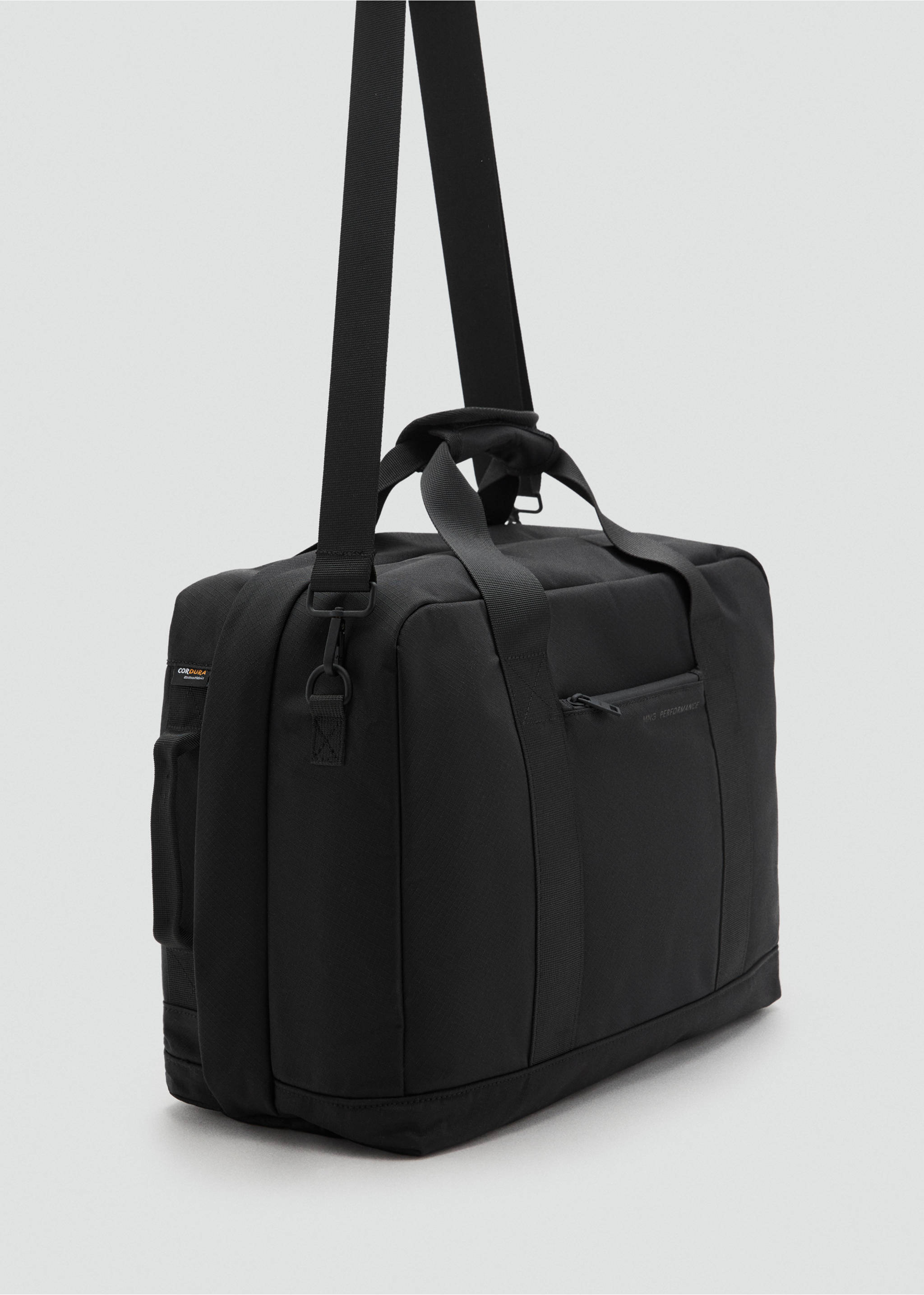 Bolso combinado multifuncional CORDURA® - Plano medio, Negro. Ref: 17085980-00.