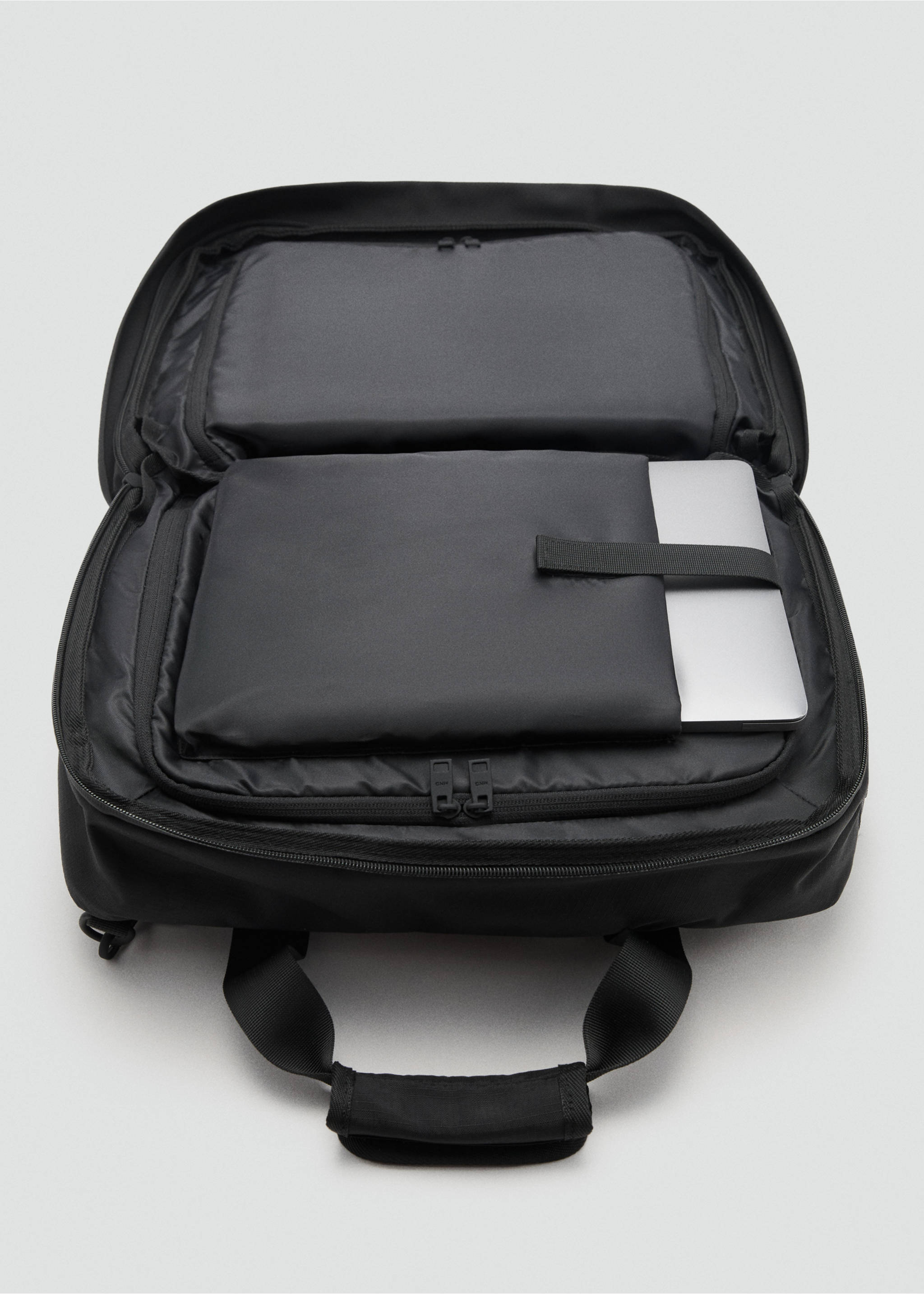 Bolso combinado multifuncional CORDURA® - Detalle del artículo 3, Negro. Ref: 17085980-00.