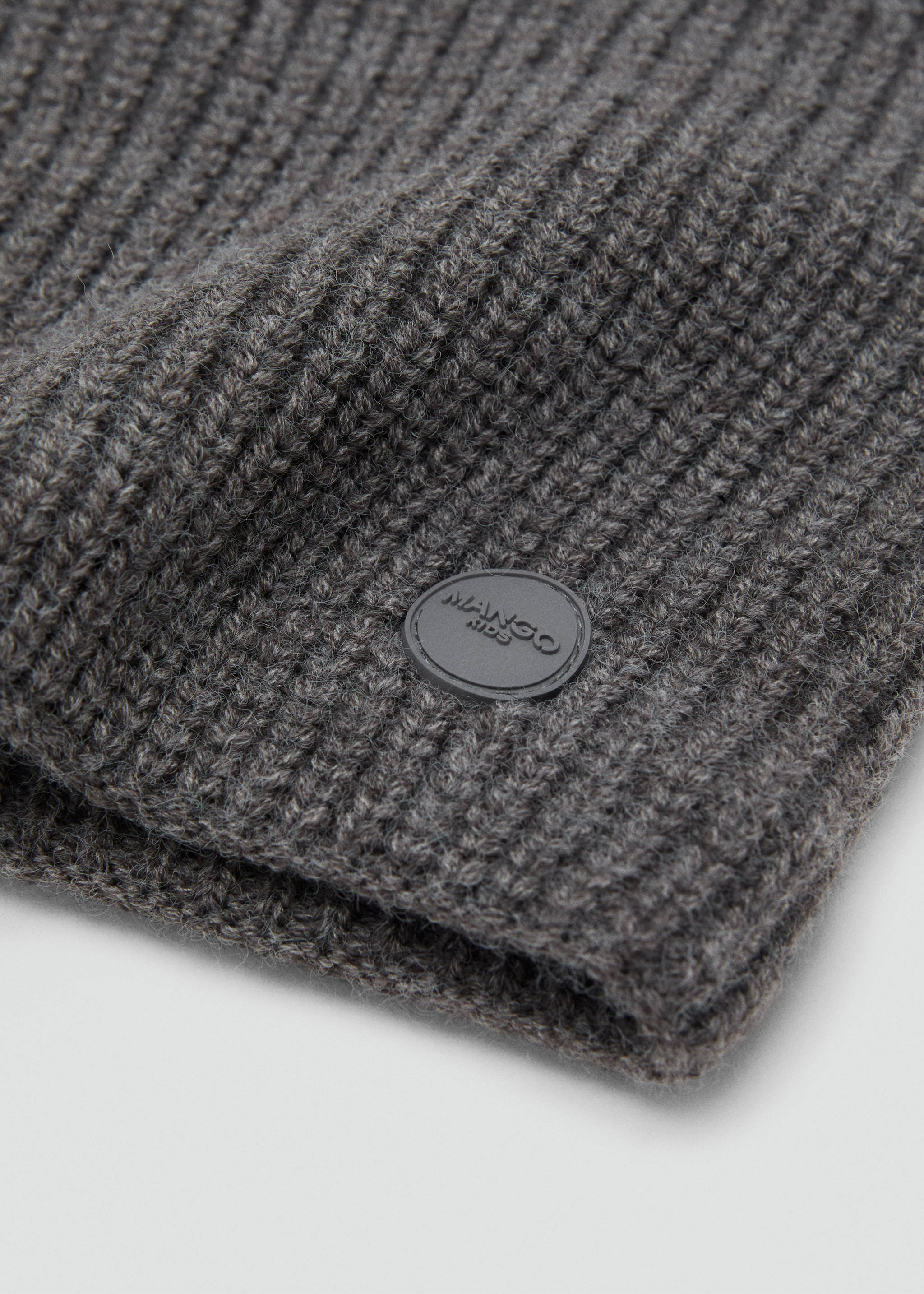 Bufanda punto - Plano medio, Gris. Ref: 17085981-00.