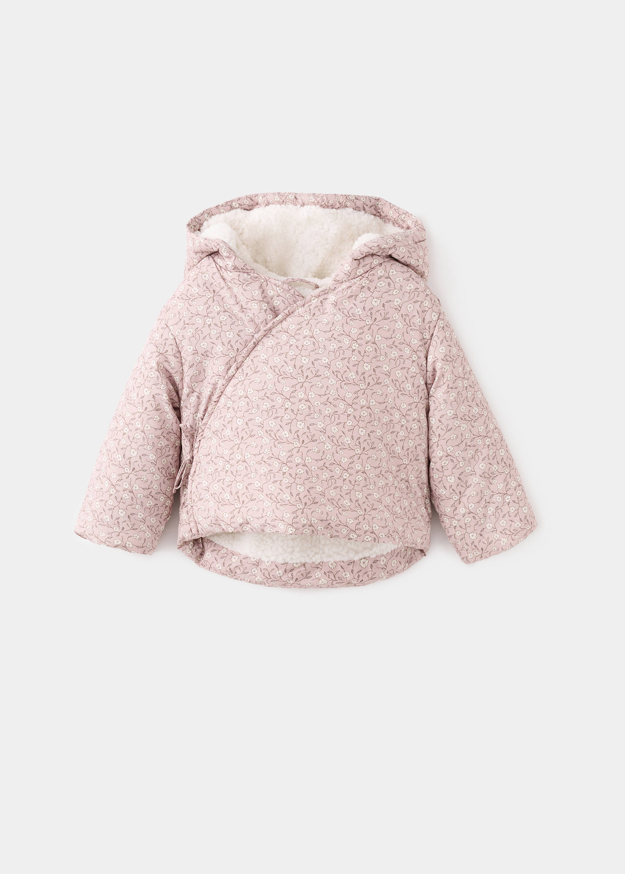 Anorak floral borreguito - Artículo sin modelo