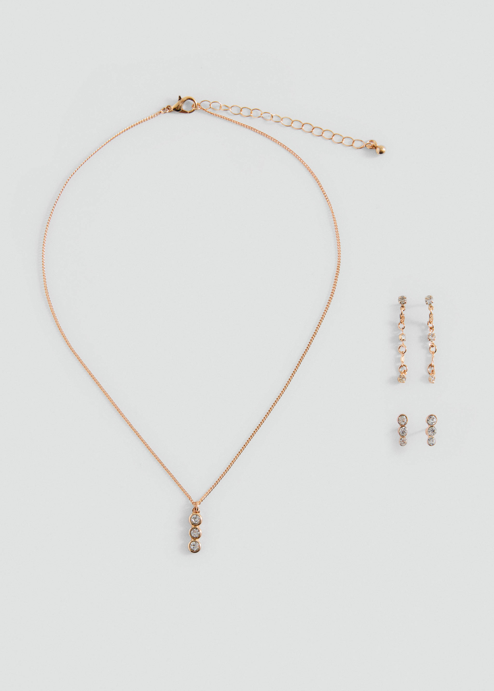 Necklace and earrings set - Article without model