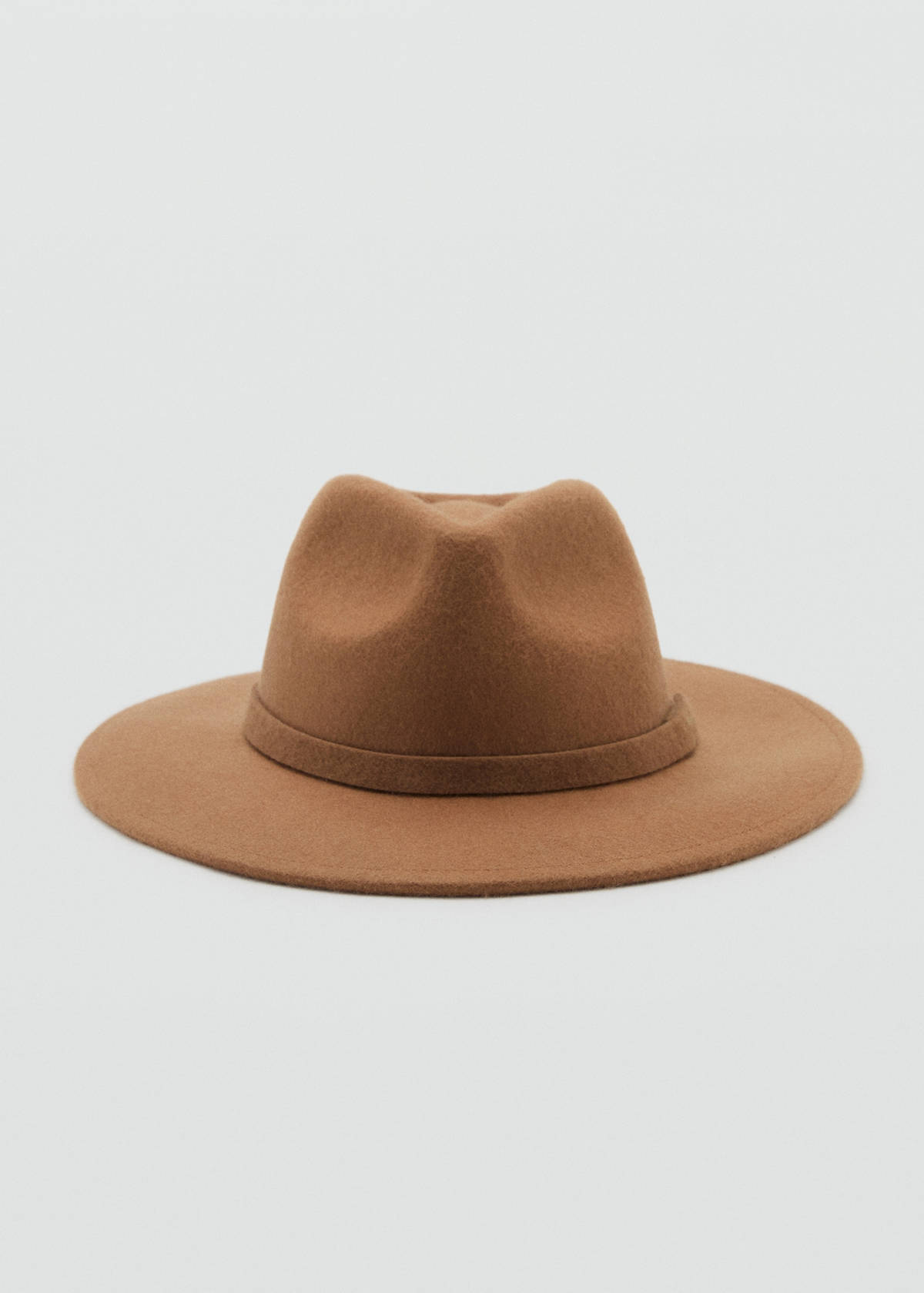 100% wool hat — Medium Brown