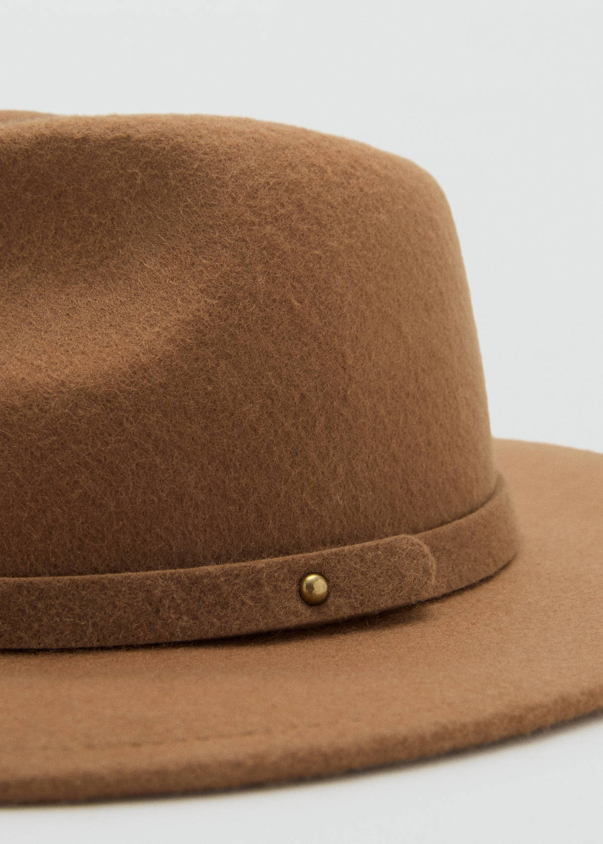 100% wool hat — Medium Brown