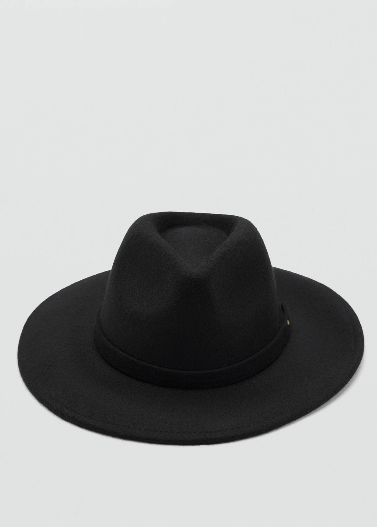 100% wool hat — Black