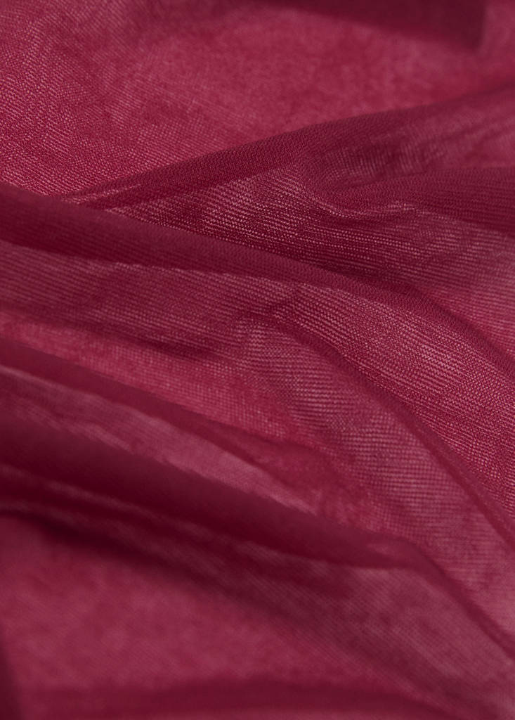 Thin veiled tights — Maroon