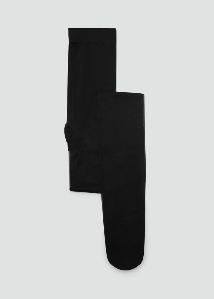 Thin veiled tights — Black