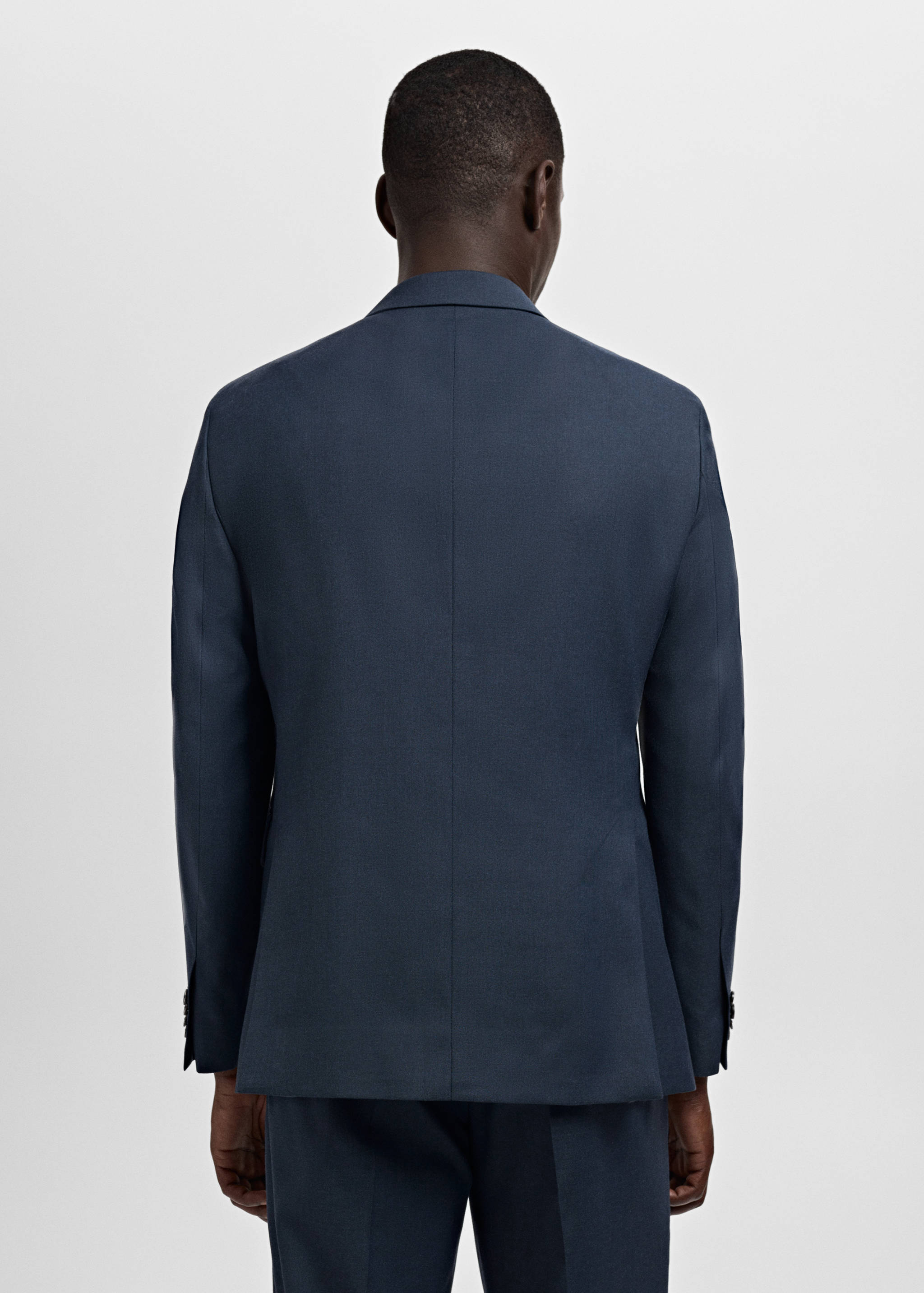 سترة بدلة لندن بقصة عادية - الجهة الخلفية للمنتج