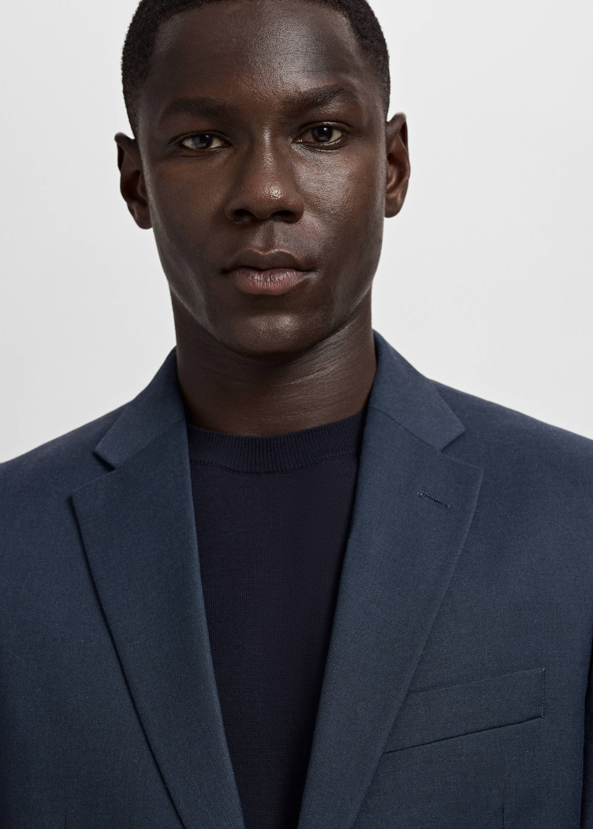 سترة بدلة لندن بقصة عادية - تفاصيل المنتج 1