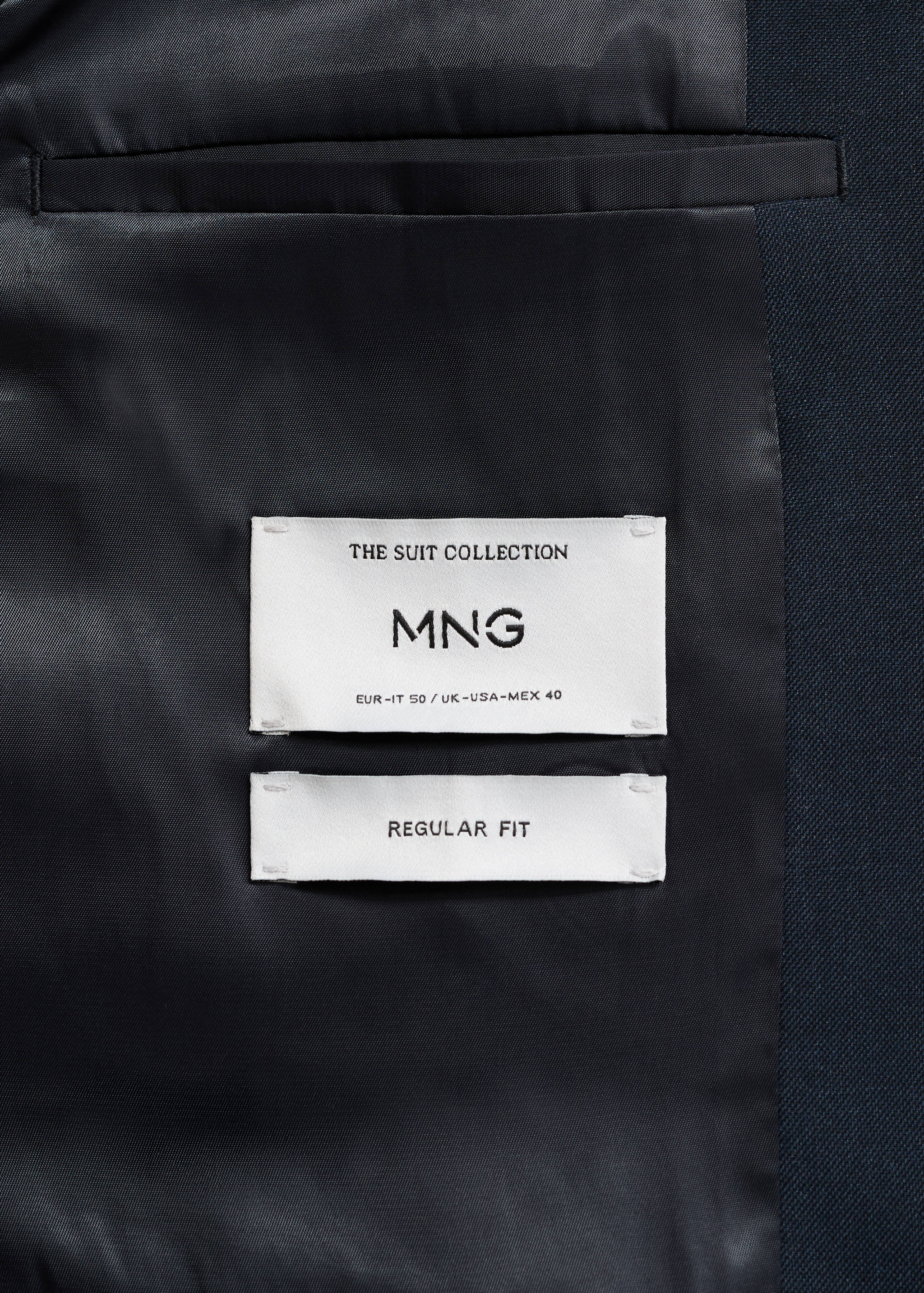 سترة بدلة لندن بقصة عادية - تفاصيل المنتج 0