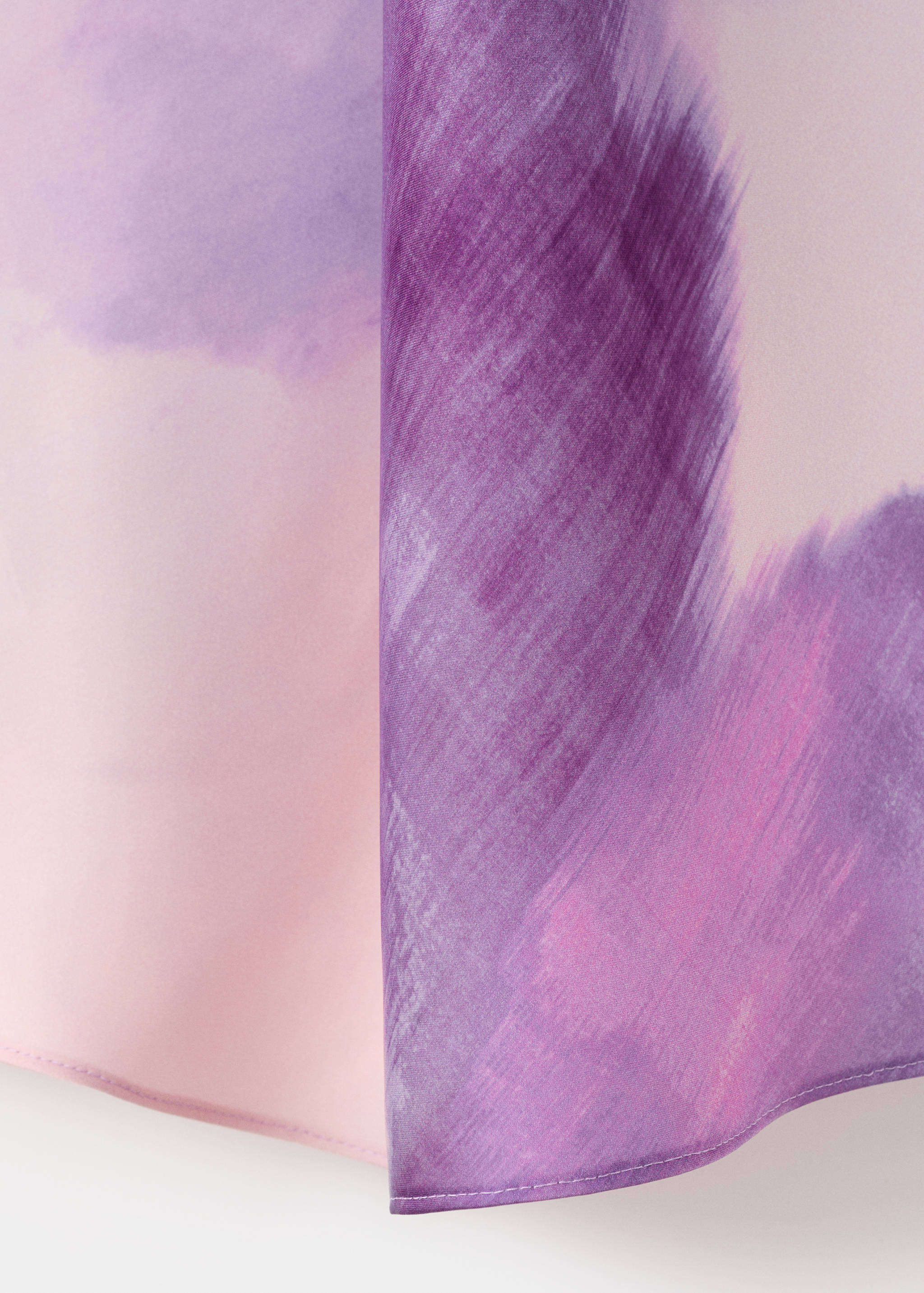 Tie-dye blouse with foulard - Details of the article 0