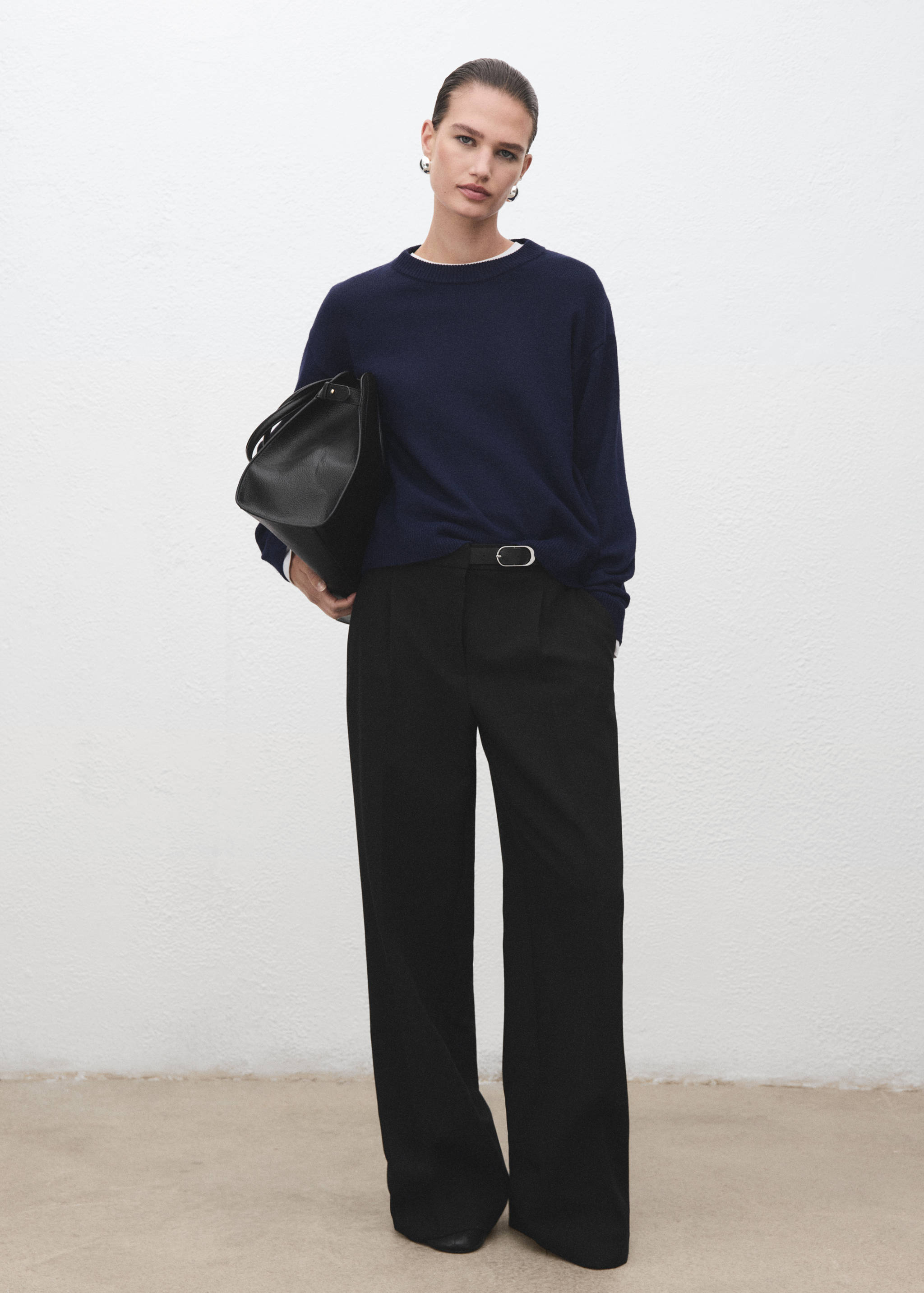 Byxor med kombinerat skärp - Allmän bild