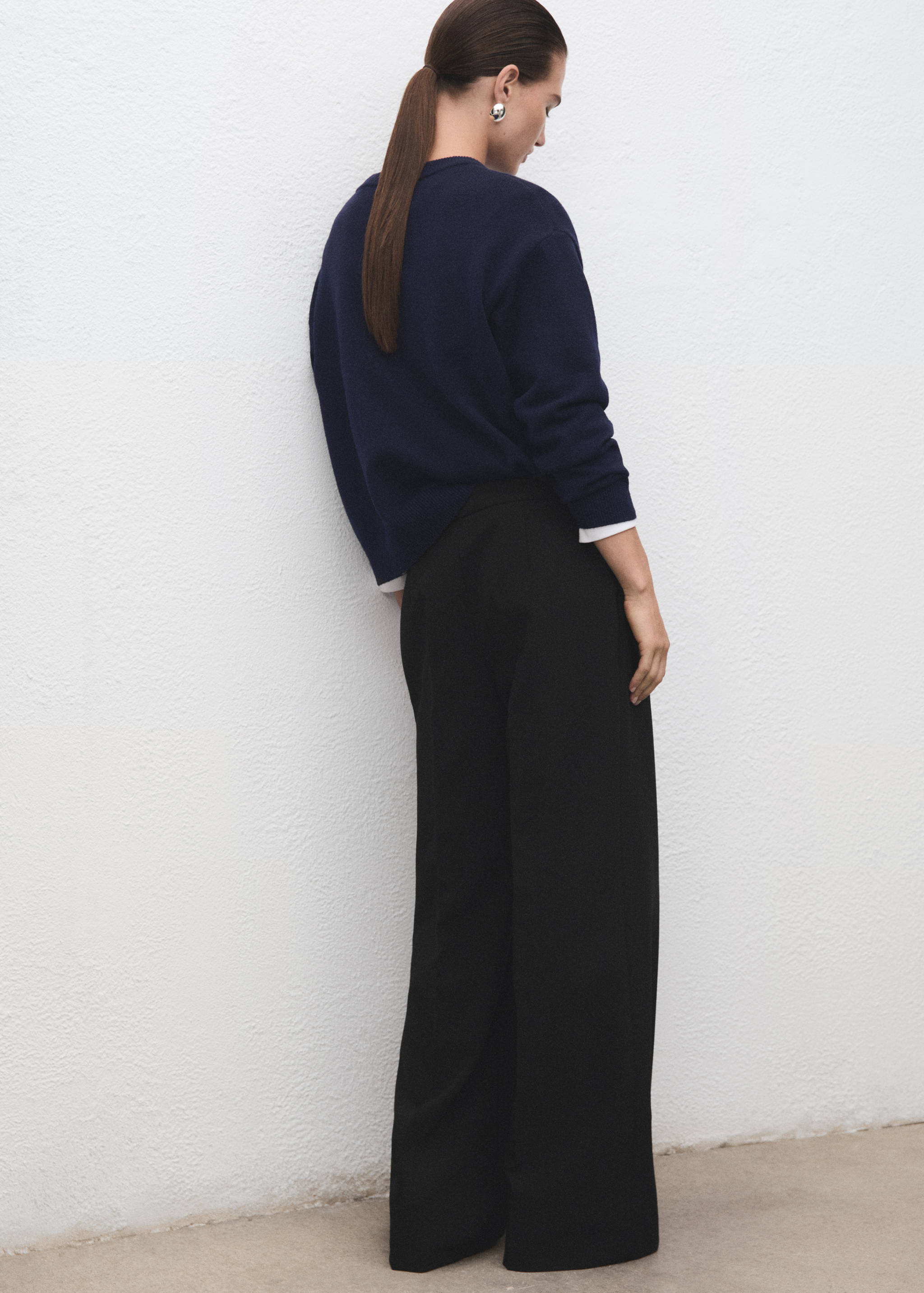 Byxor med kombinerat skärp - Artikelns baksida