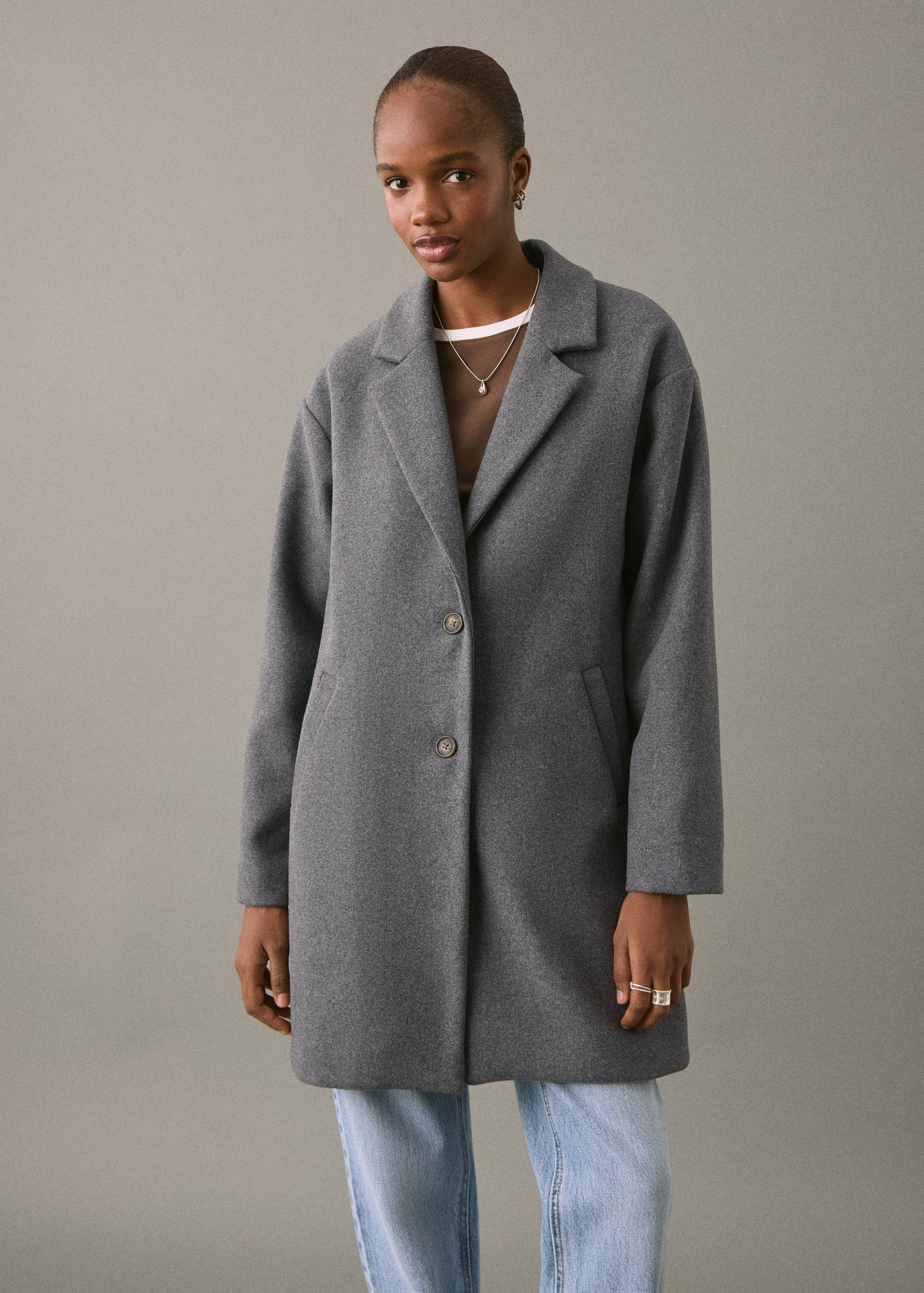 Abric drap midi - Pla mig