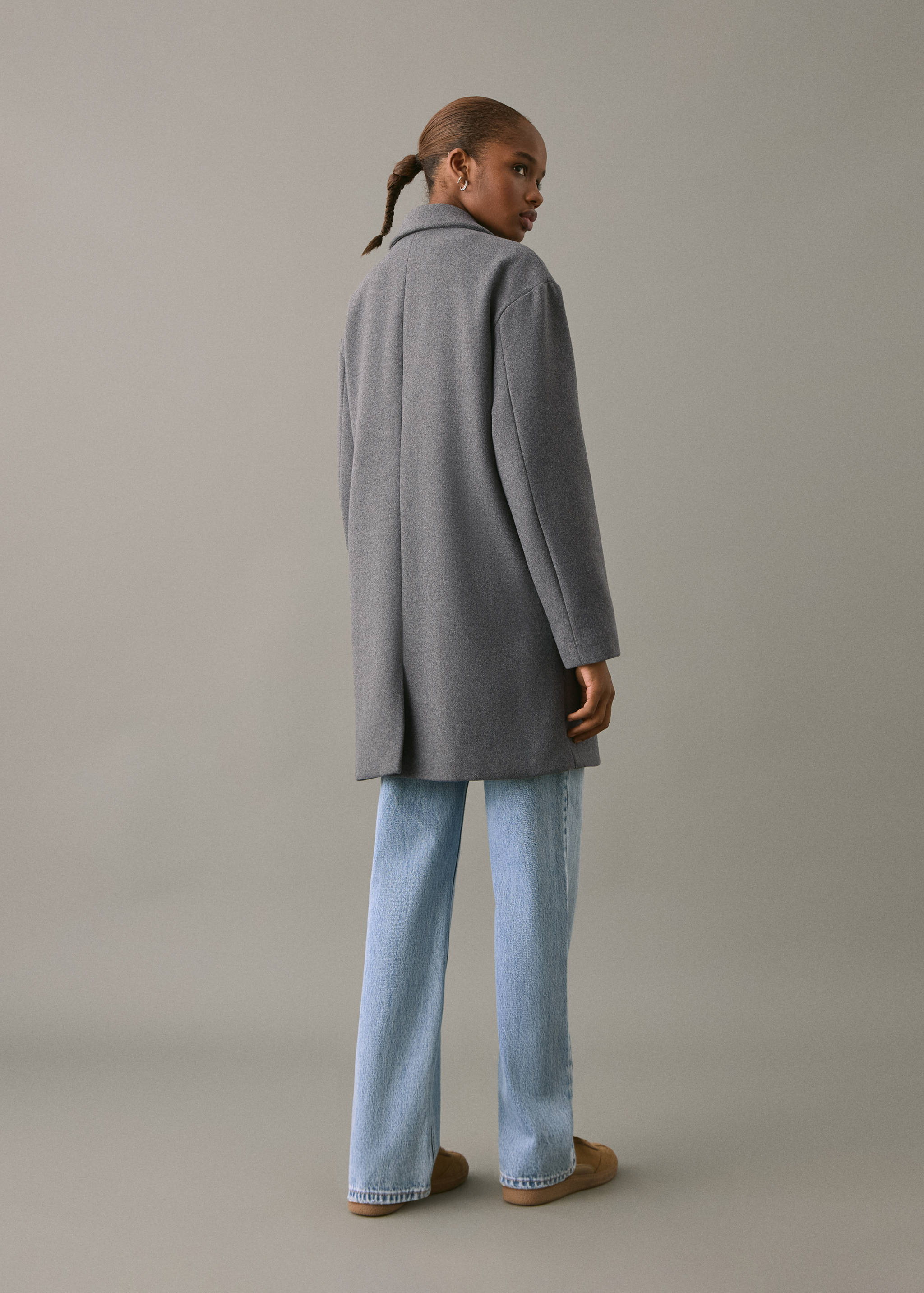 Abric drap midi - Revers de l'article