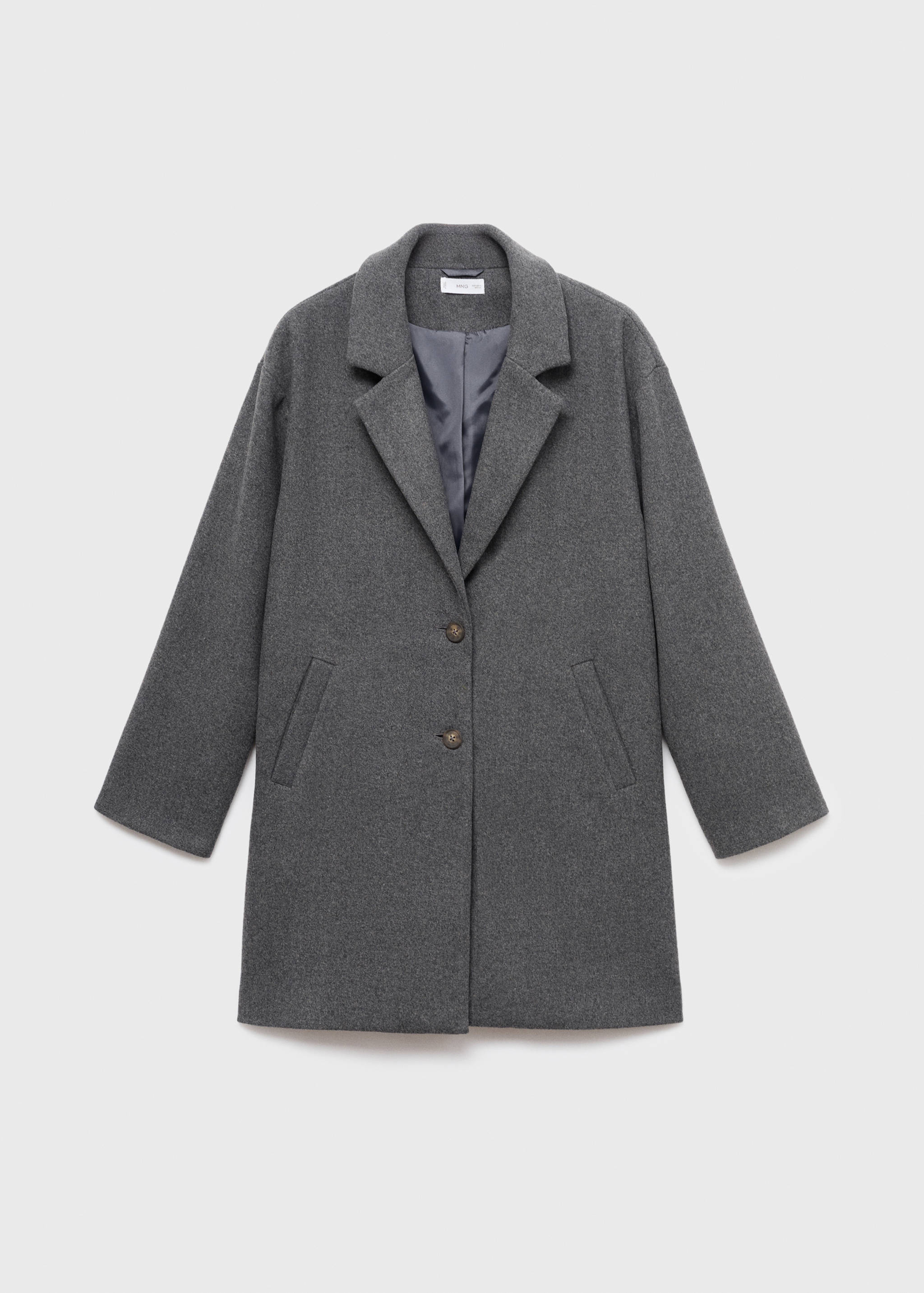 Cloth midi-coat - Article without model
