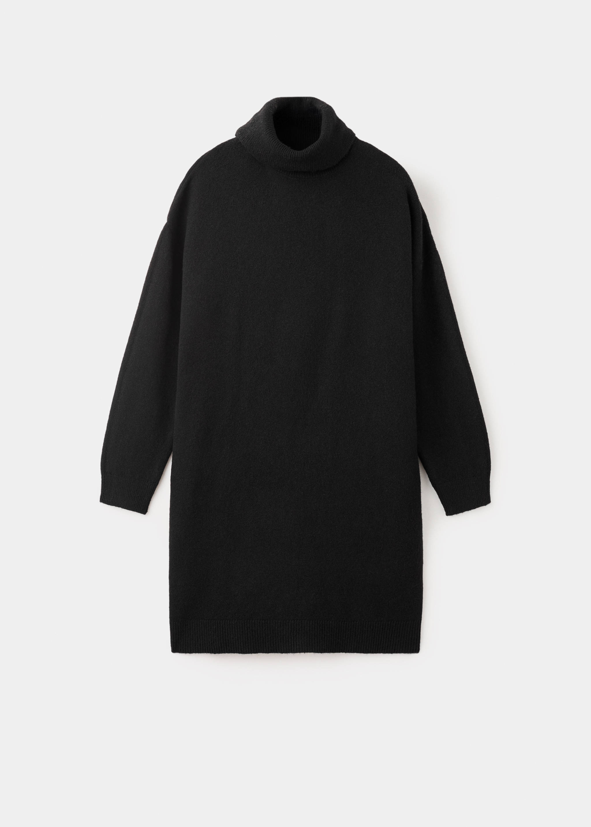 Turtle neck knit dress - Article without model