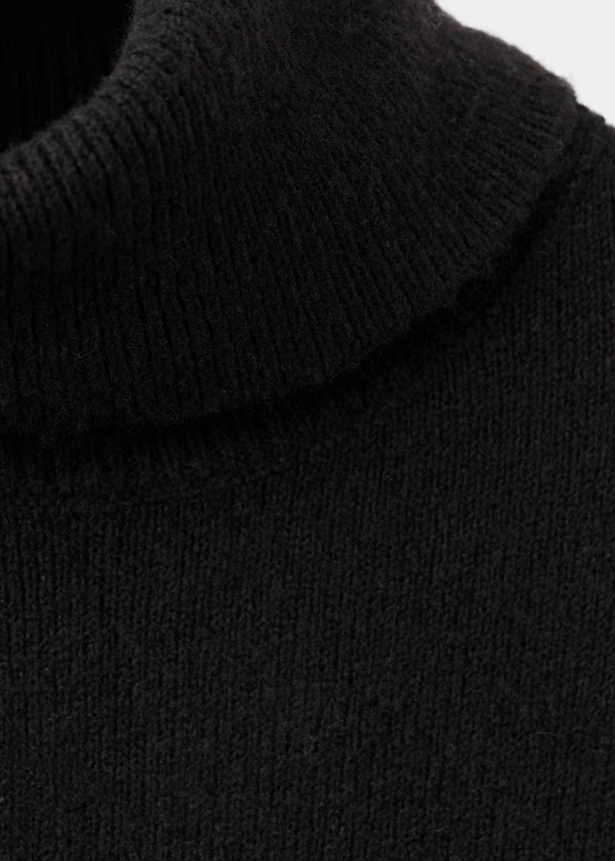Turtle neck knit dress - Details of the article 0