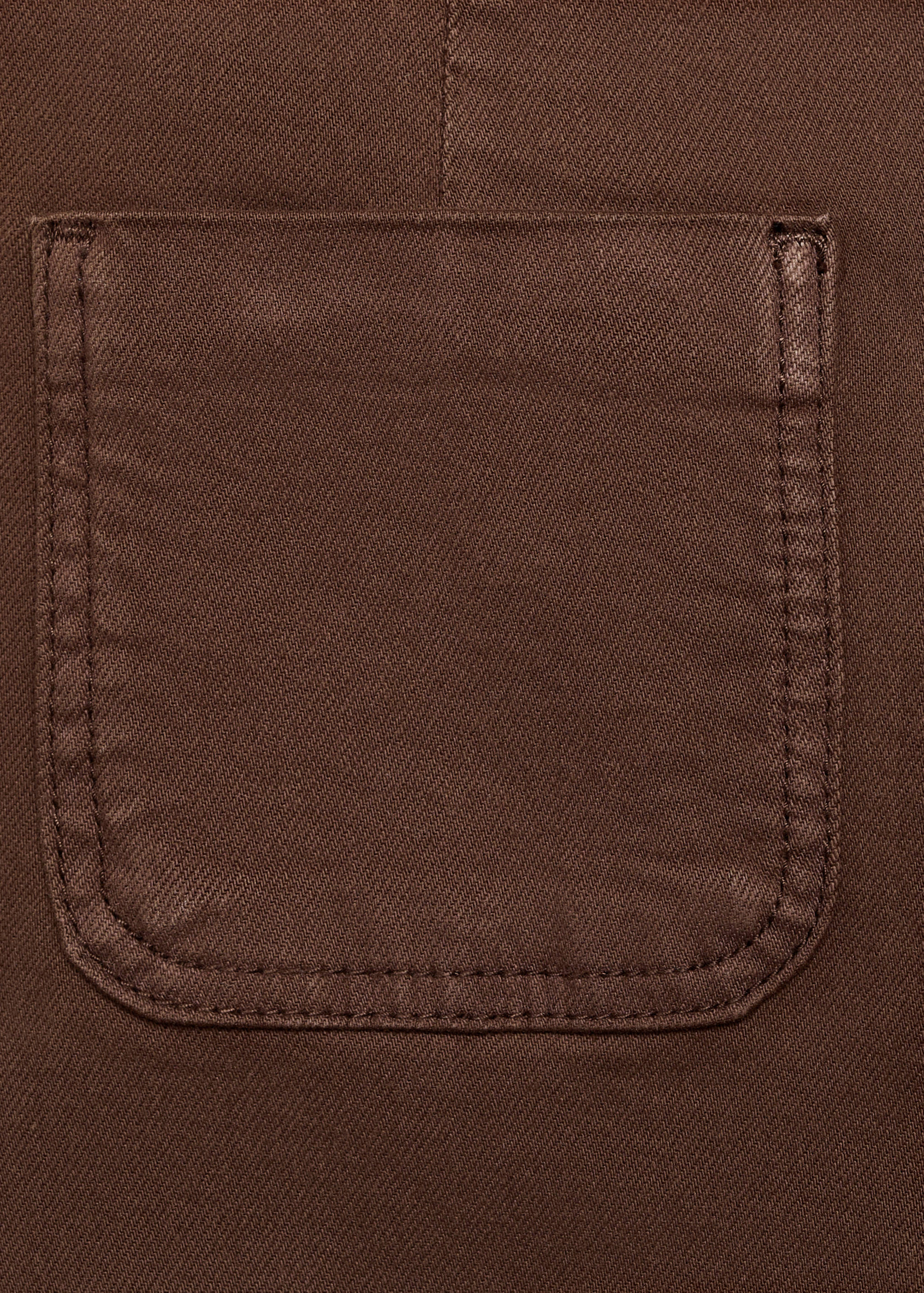 Blugi wide-leg cu buzunare - Detaliu al articolului 8