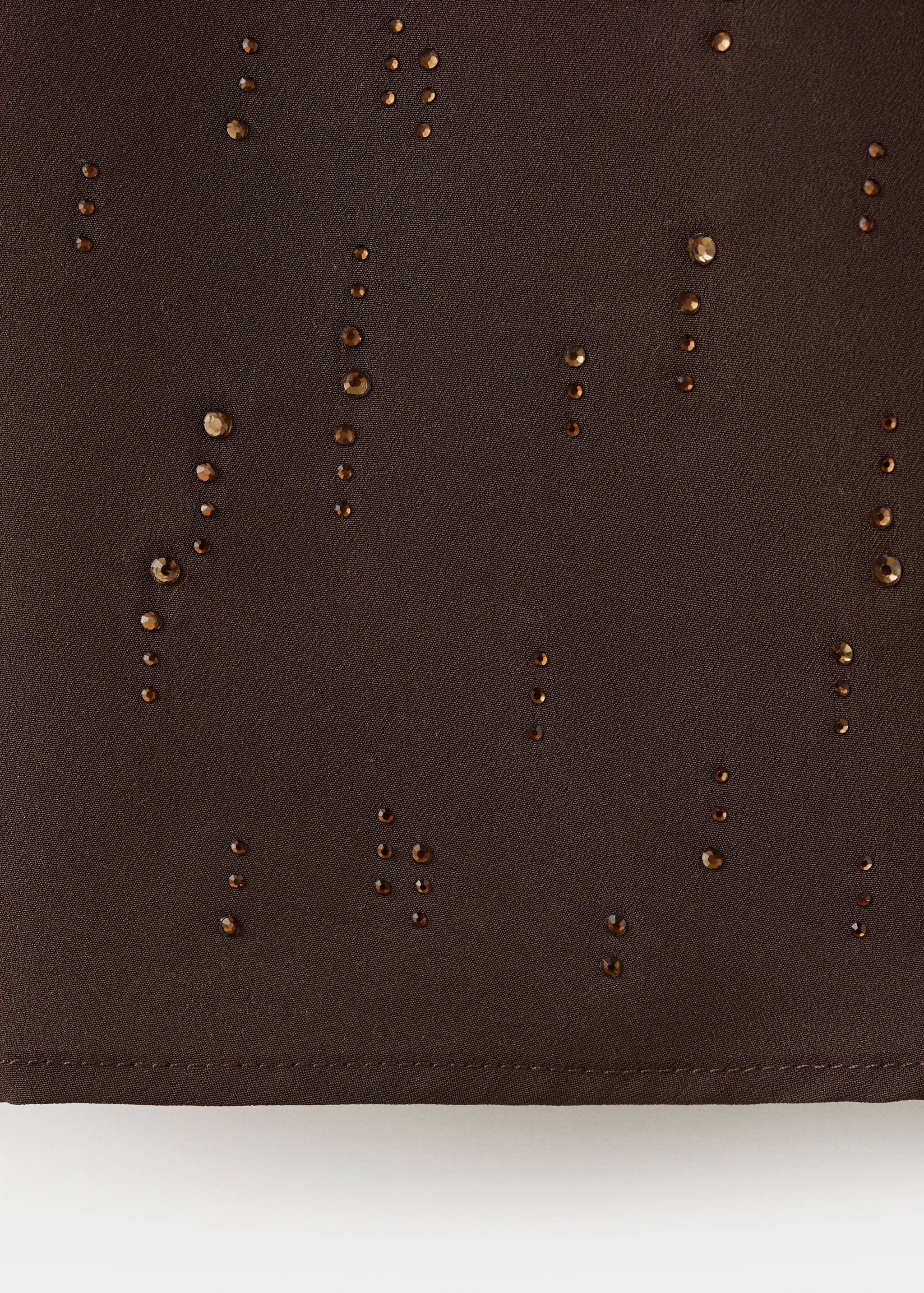 Top com estilo de lingerie com contas - Pormenor do artigo 0