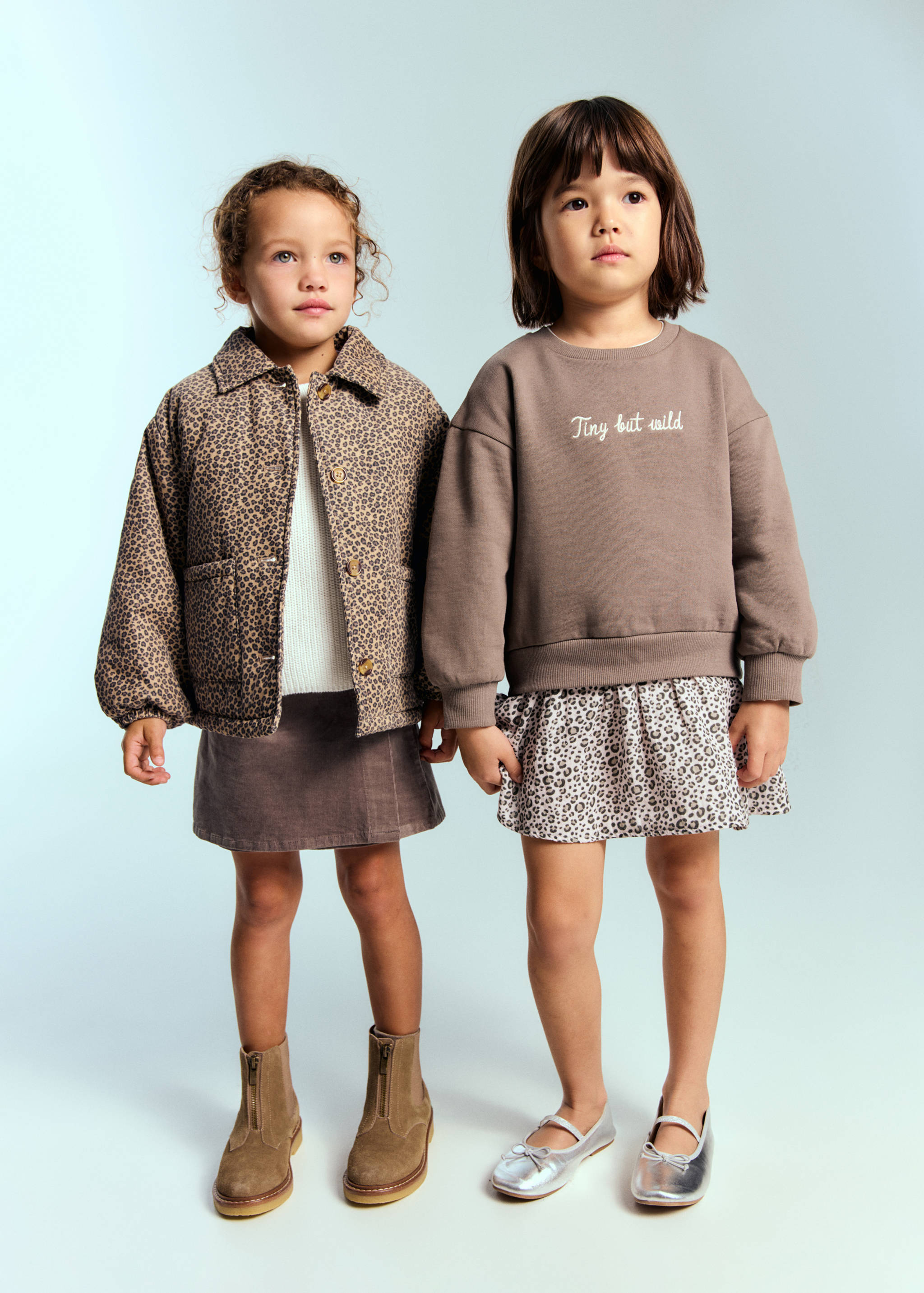 Пола-панталон от рипсено кадифе - Средна равнина