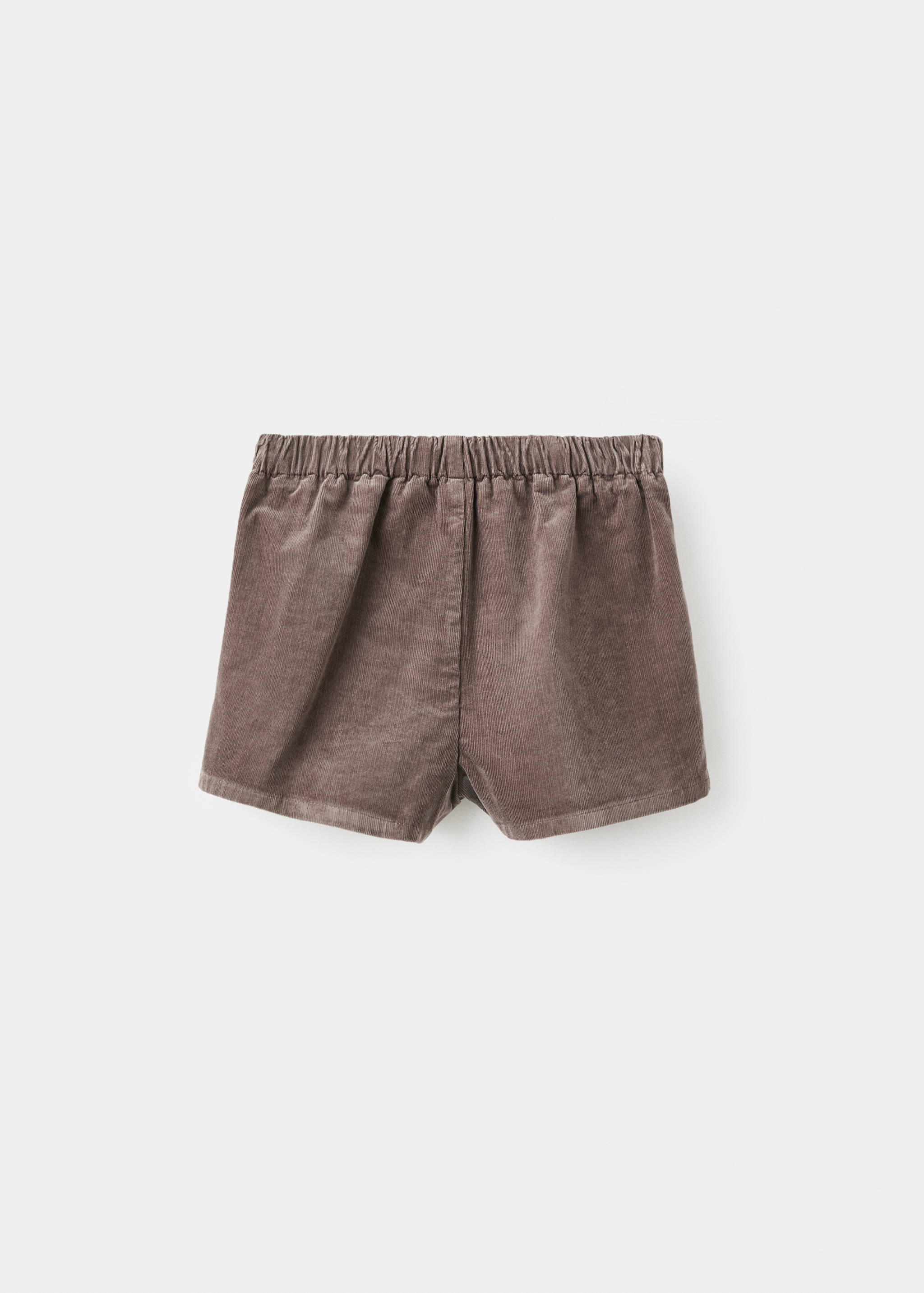 Пола-панталон от рипсено кадифе - Обратна страна на артикула