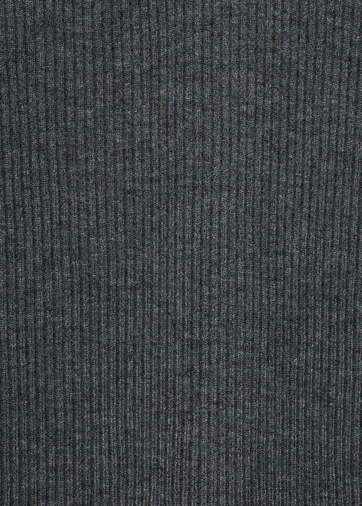 Long dress with cut-out — Dark Heather Grey