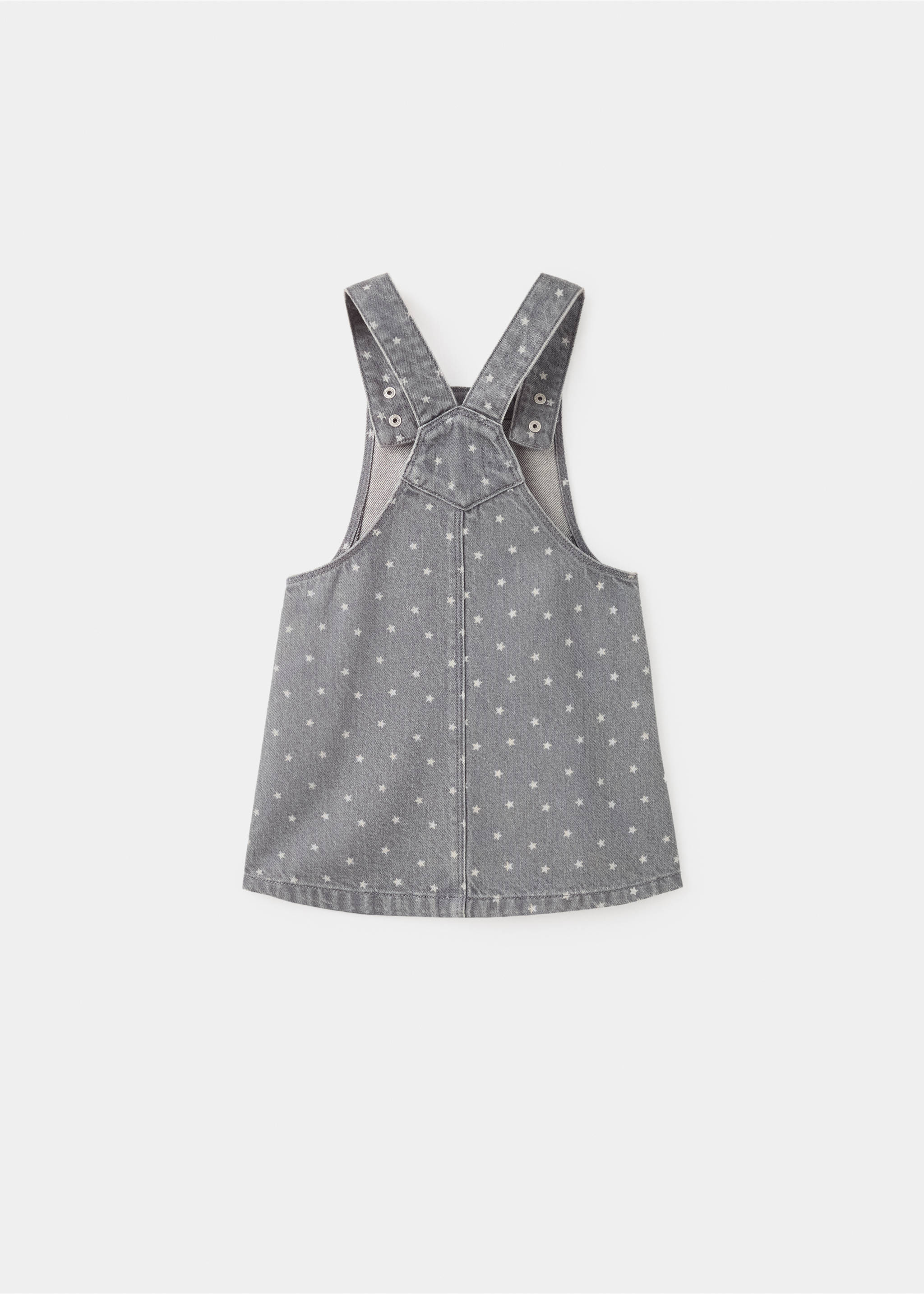 Pichi denim estrellas - Reverso del artículo, Gris. Ref: 17086341-00.