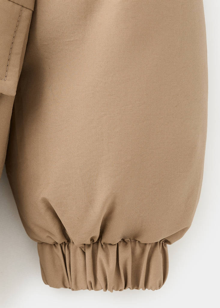 Anorak with shearling-effect hood - thumbnail 5