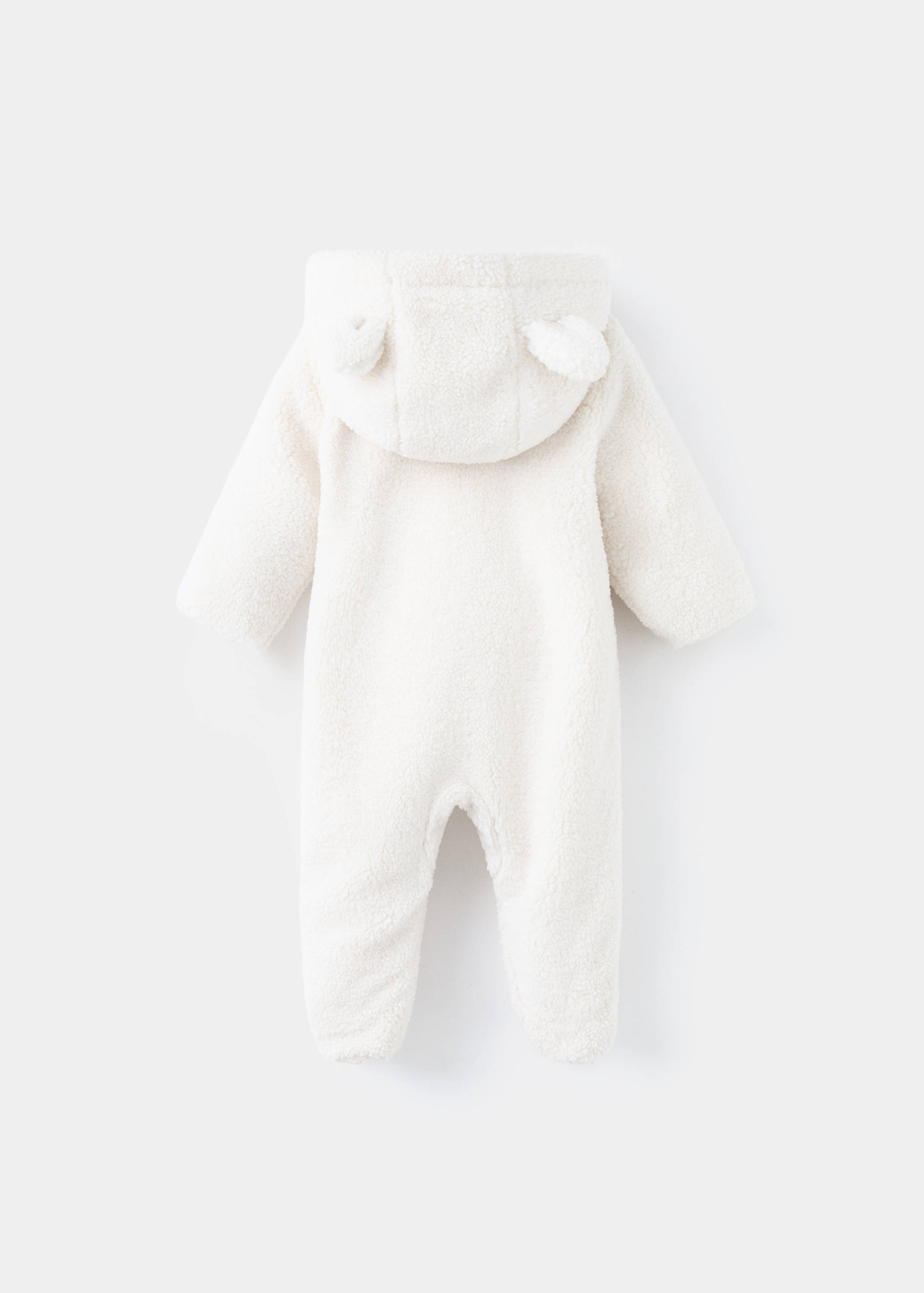 Abrigo largo borreguito - Reverso del artículo