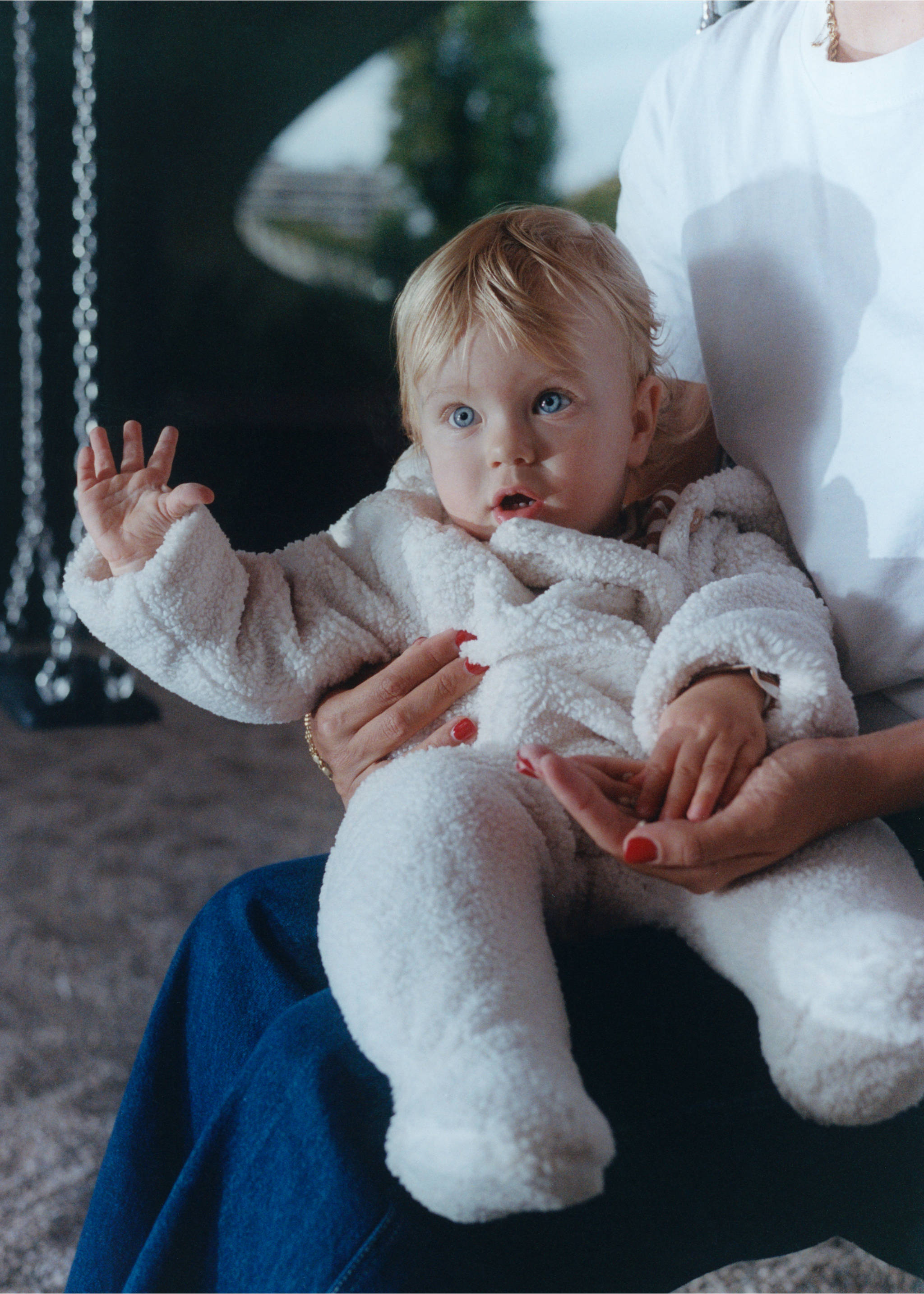 Manteau long en imitation mouton - Détail de l'article 5, Écru. Ref: 17086344-00.