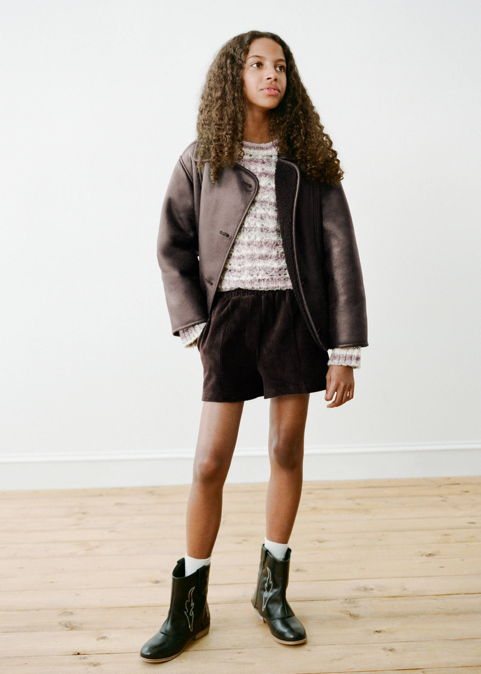 Elastic waist shorts - Details of the article 5