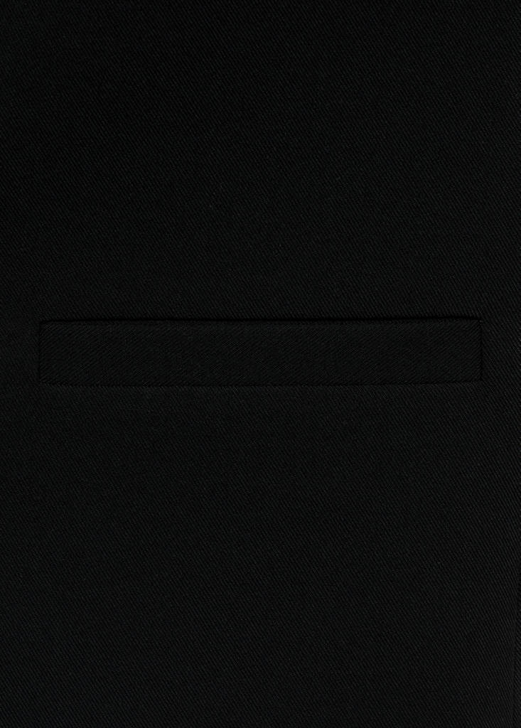 Suit waistcoat with buttons — Black
