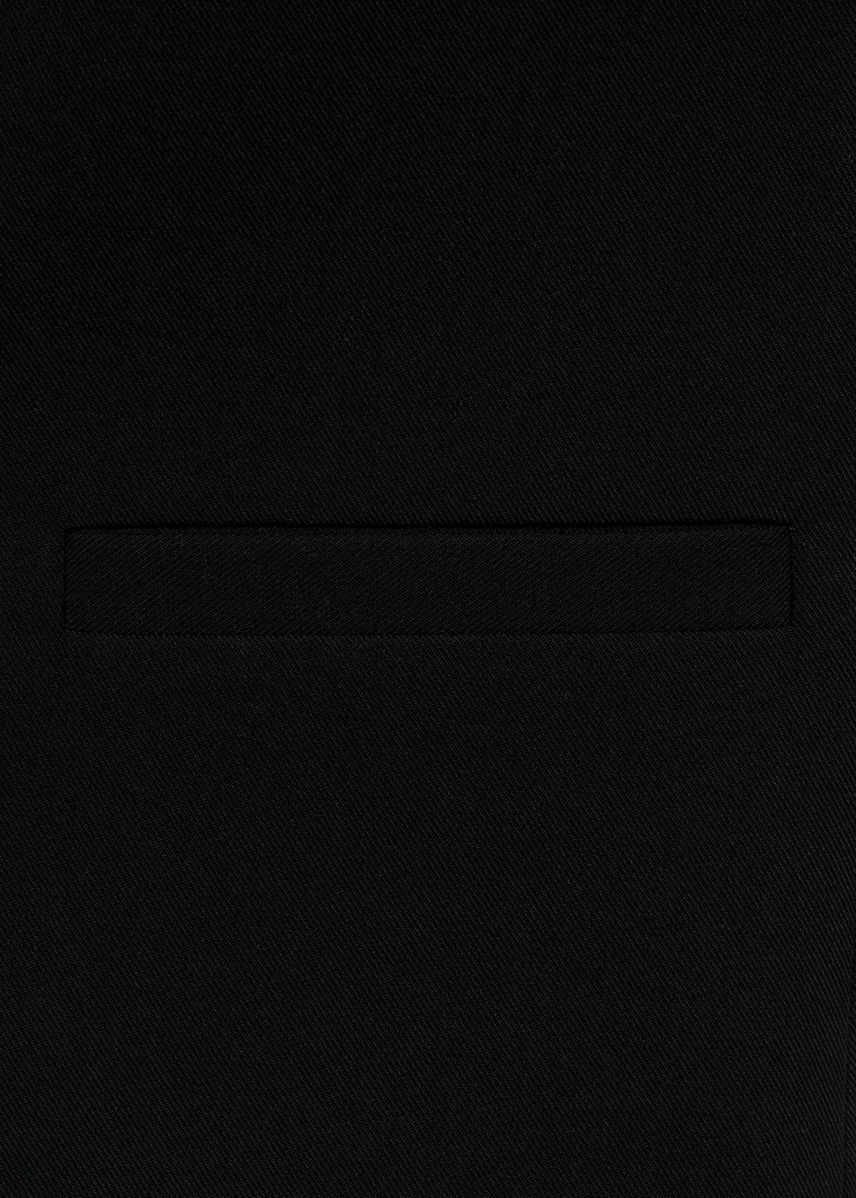 Suit waistcoat with buttons — Black