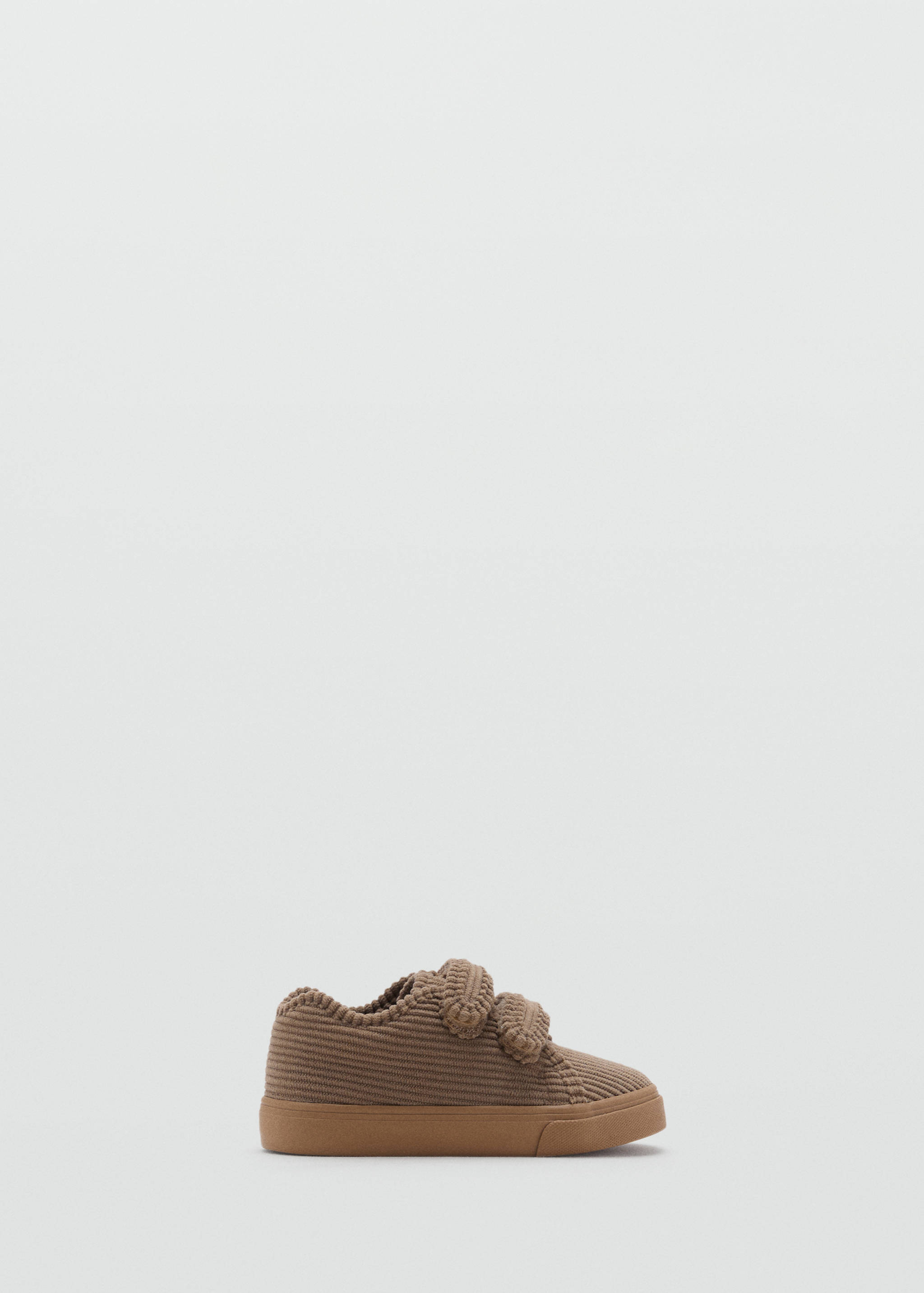 Velcro corduroy trainers - Article without model