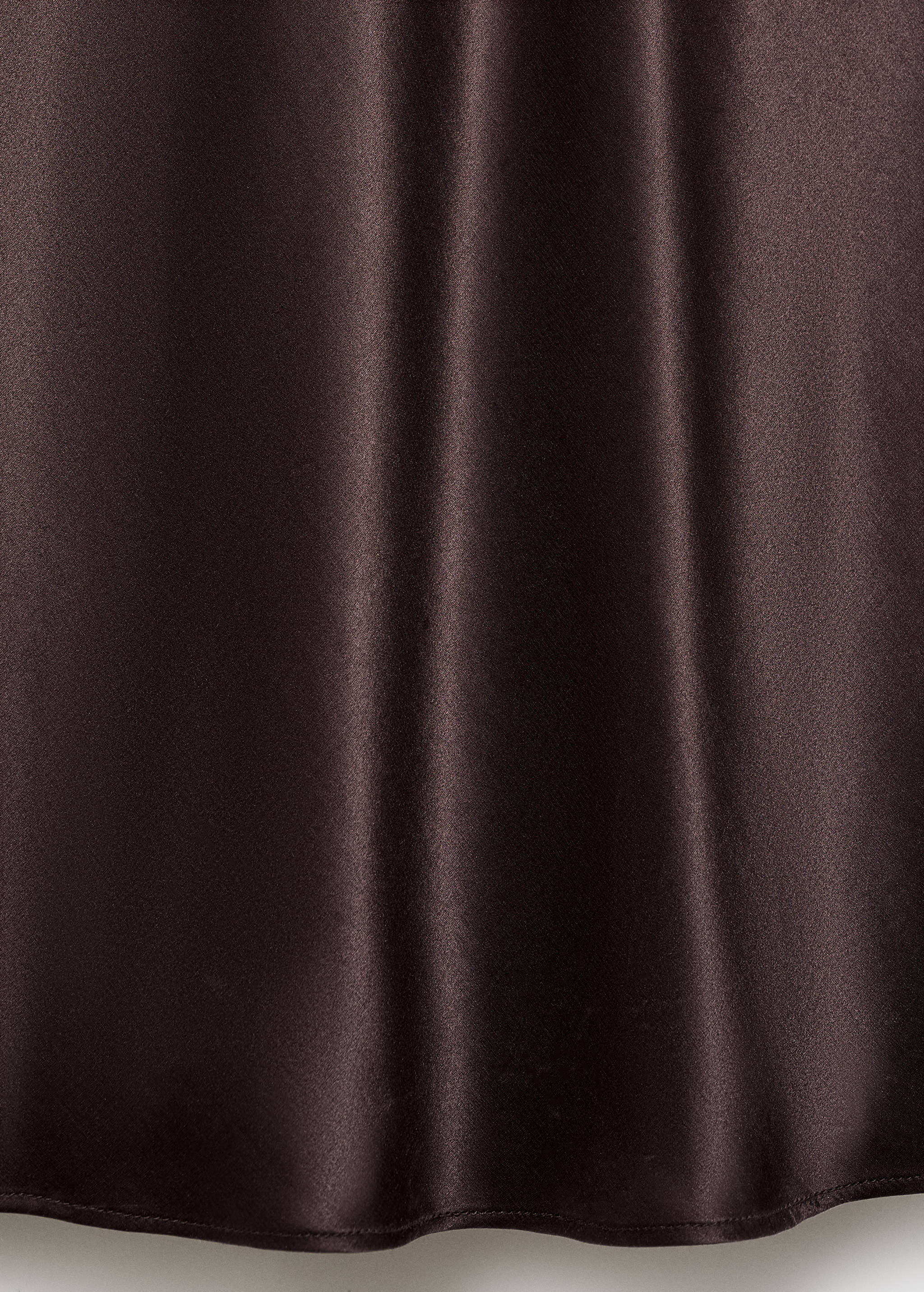 Silk satin dress - Details of the article 8