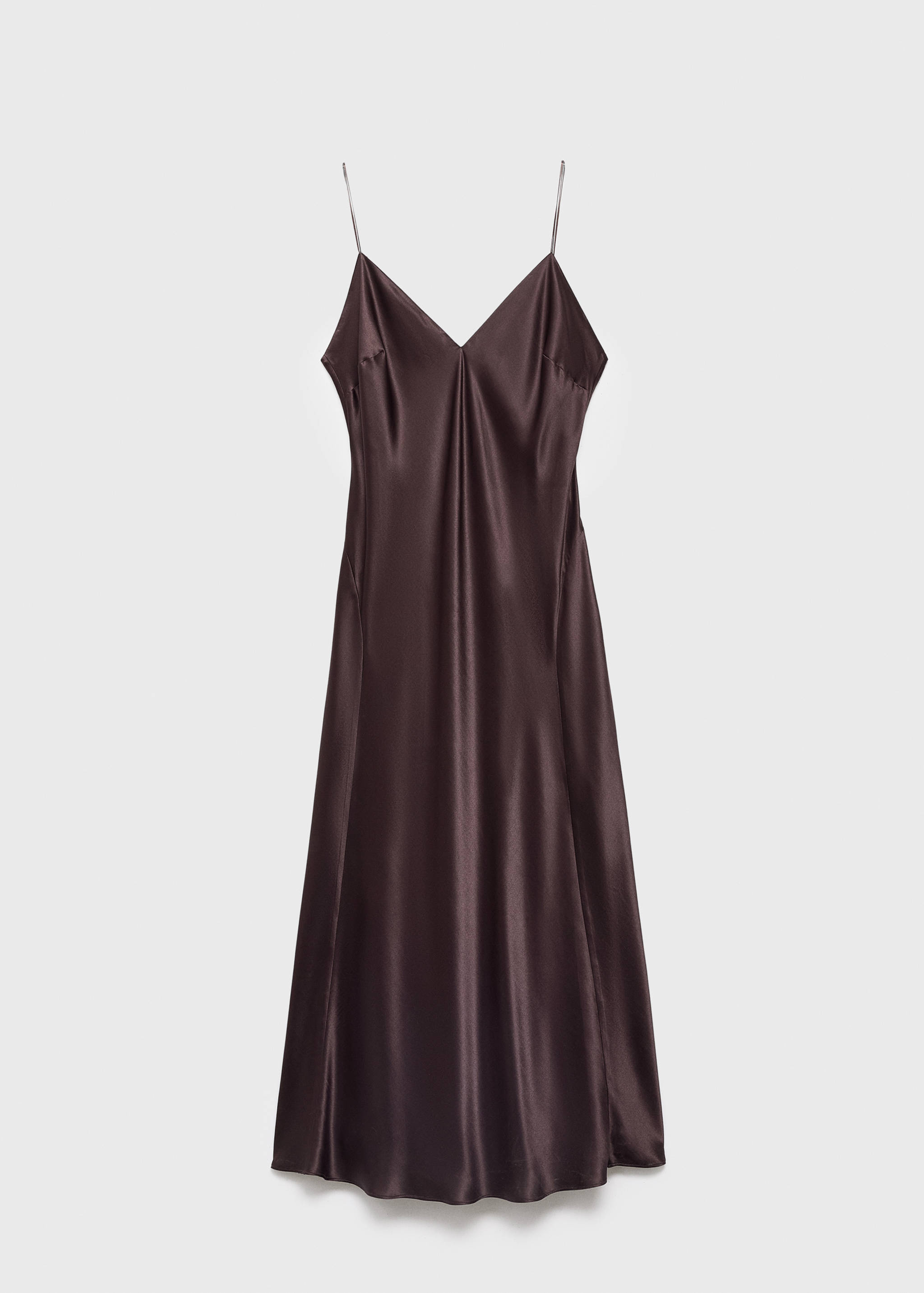Silk satin dress - Article without model