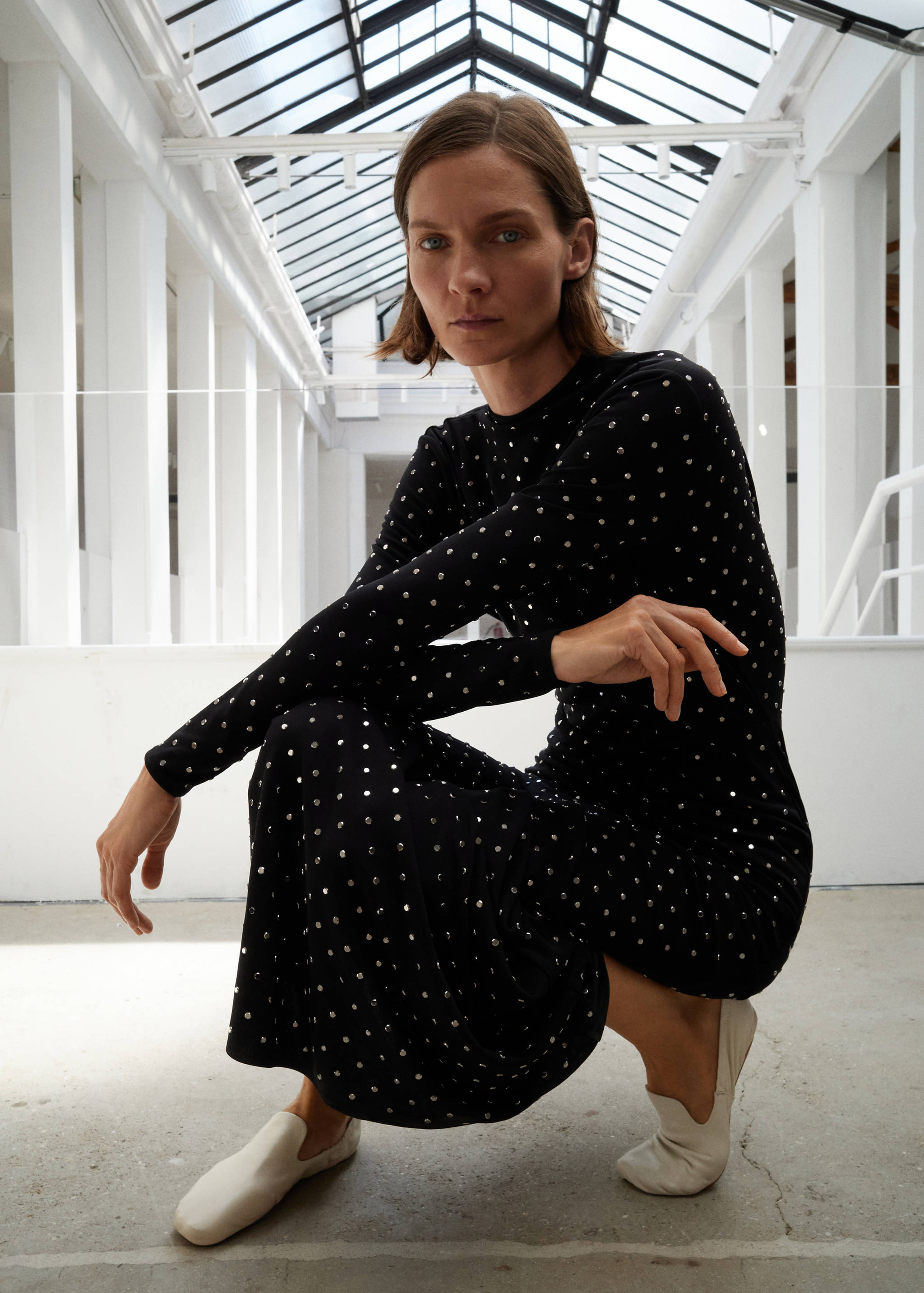 Sabata de pell frunzida - Pla general