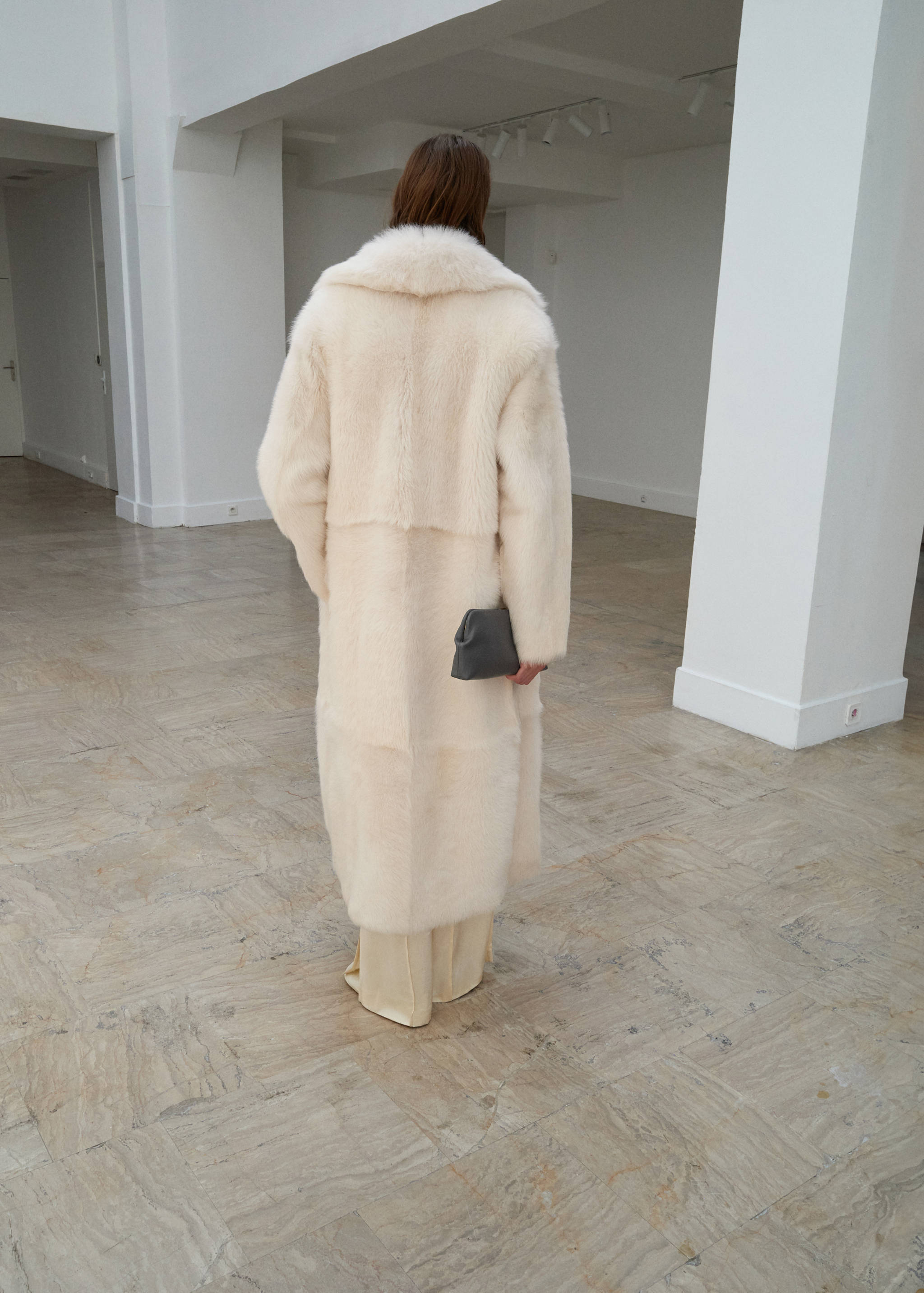 Reversible 100% fur coat - Reverse of the article