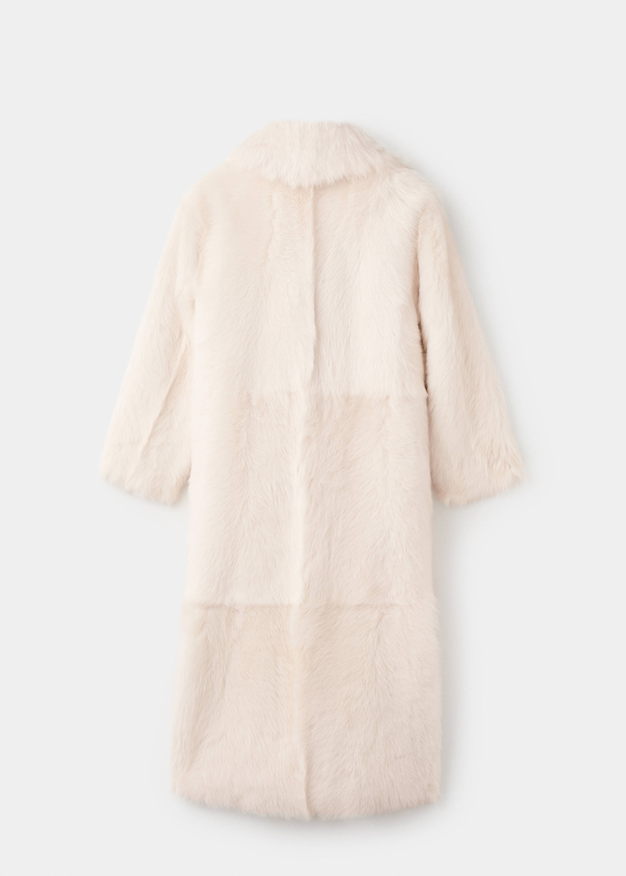 100%毛皮双面大衣 - null