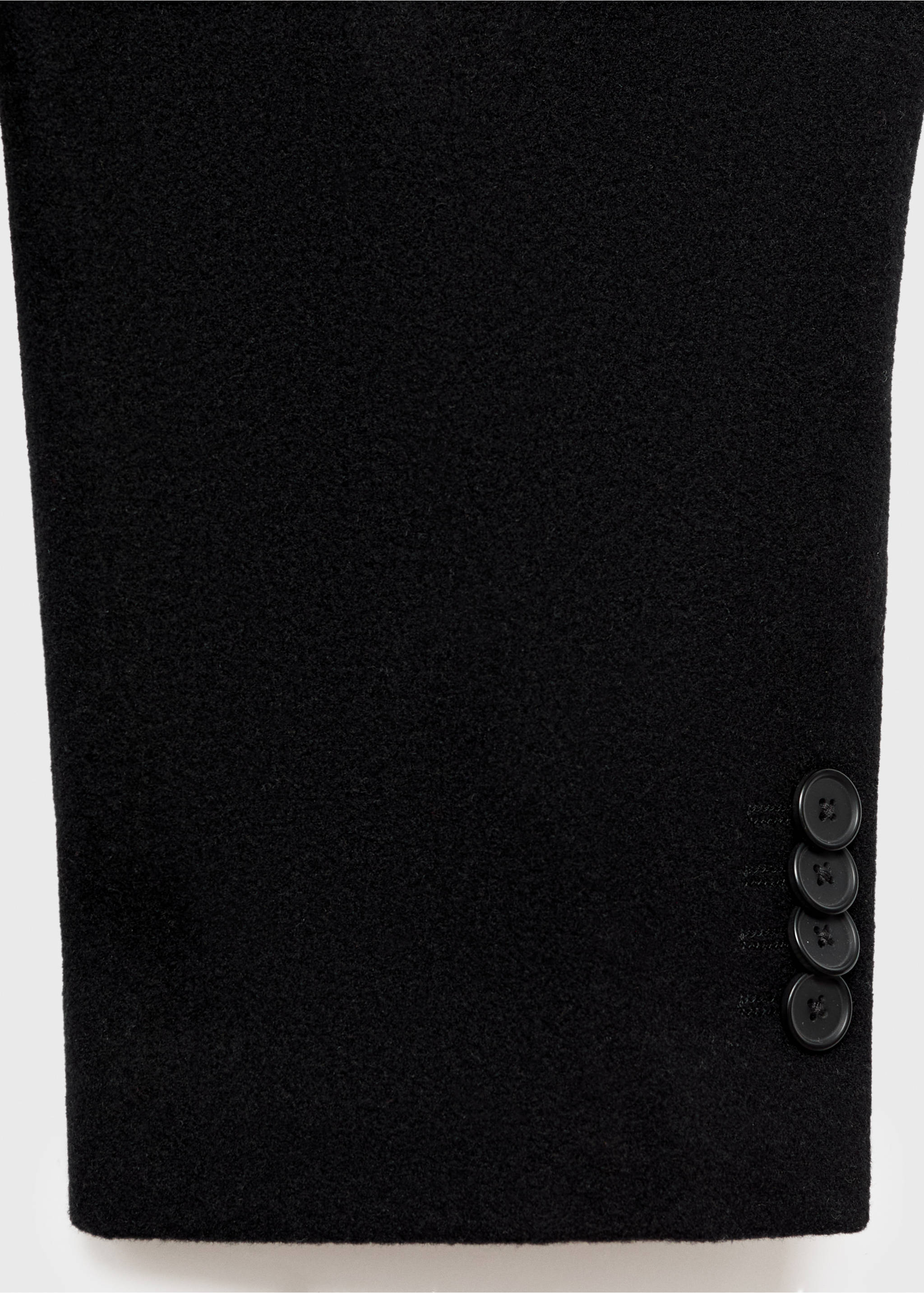 Uzun yün kaban - Ürün detayı 0, Siyah. Ref: 17086720-00.