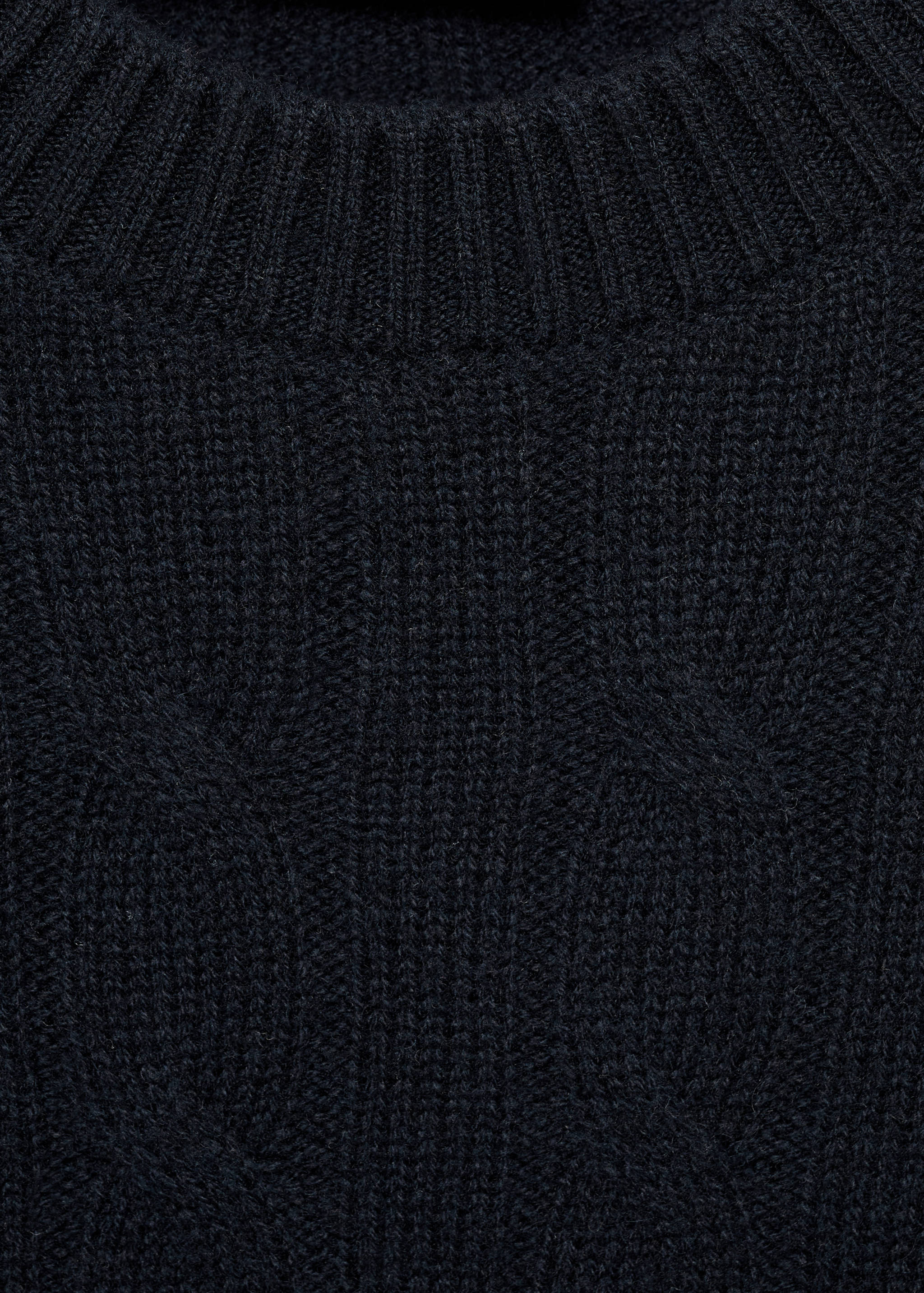100% wool braided sweater - Details of the article 8
