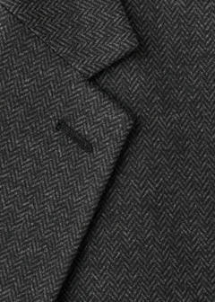 Slim fit microstructure blazer — Grey 7