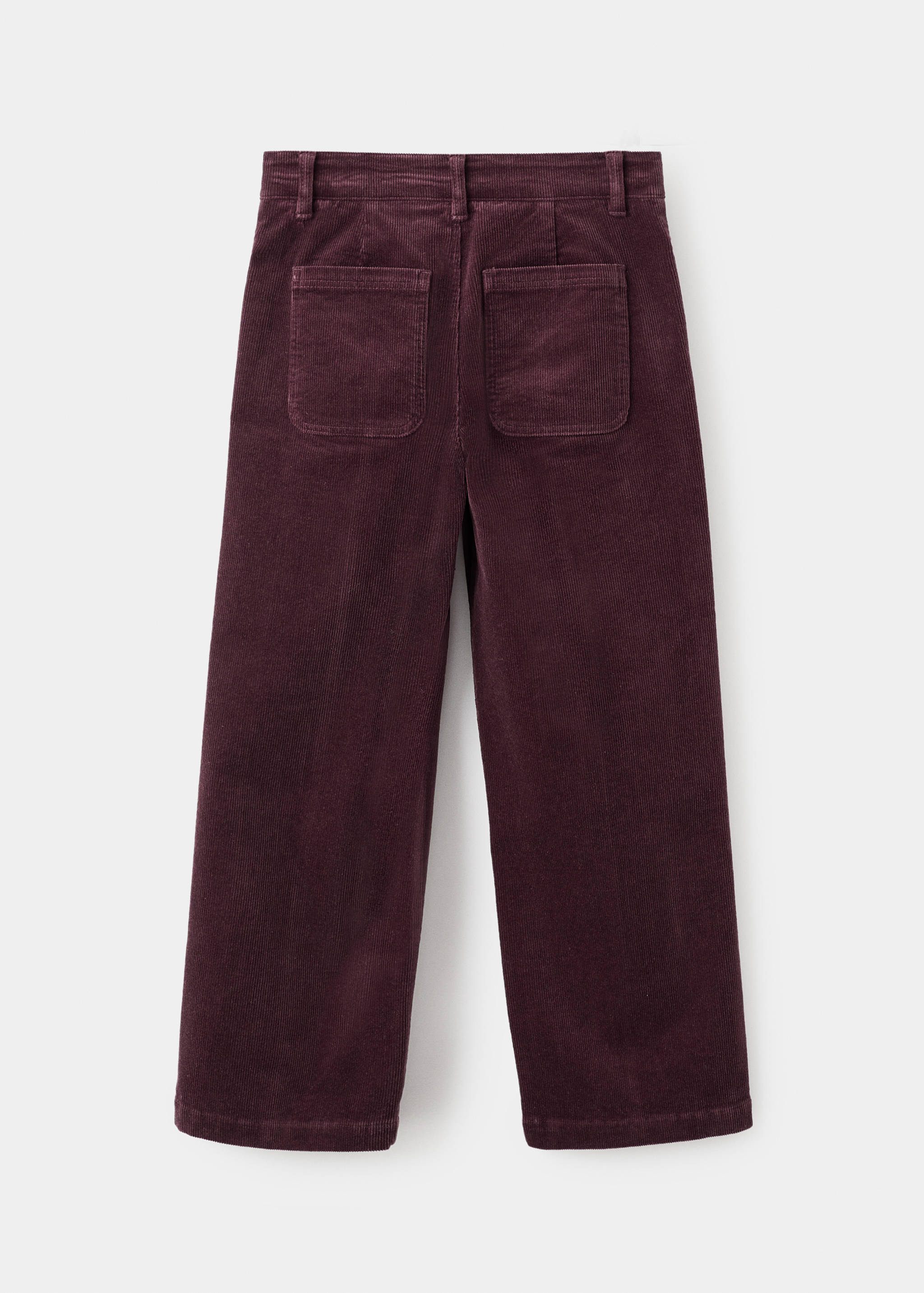 Pantalon en velours côtelé straight-fit - Verso de l’article