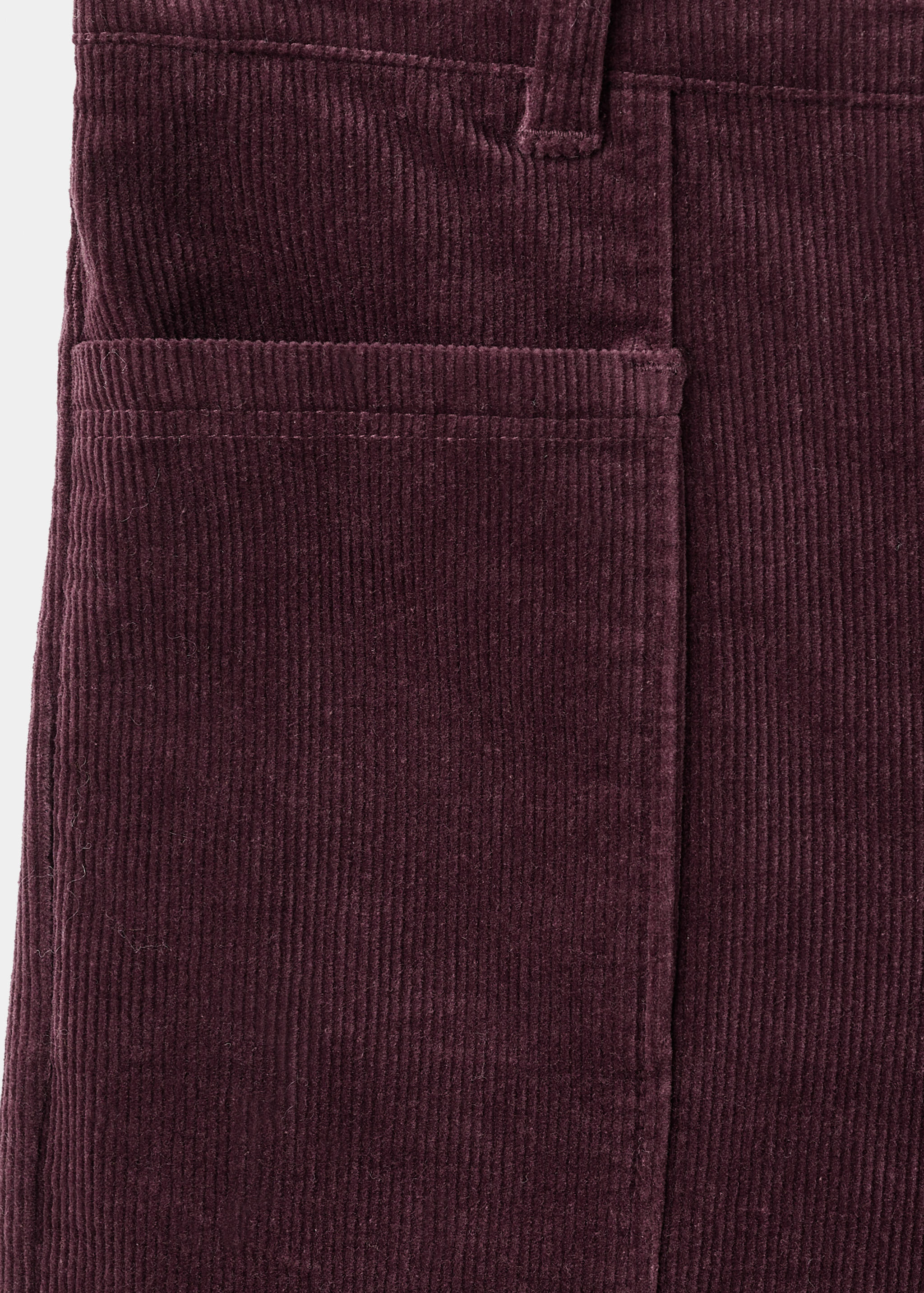 Pantalon en velours côtelé straight-fit - Détail de l'article 8