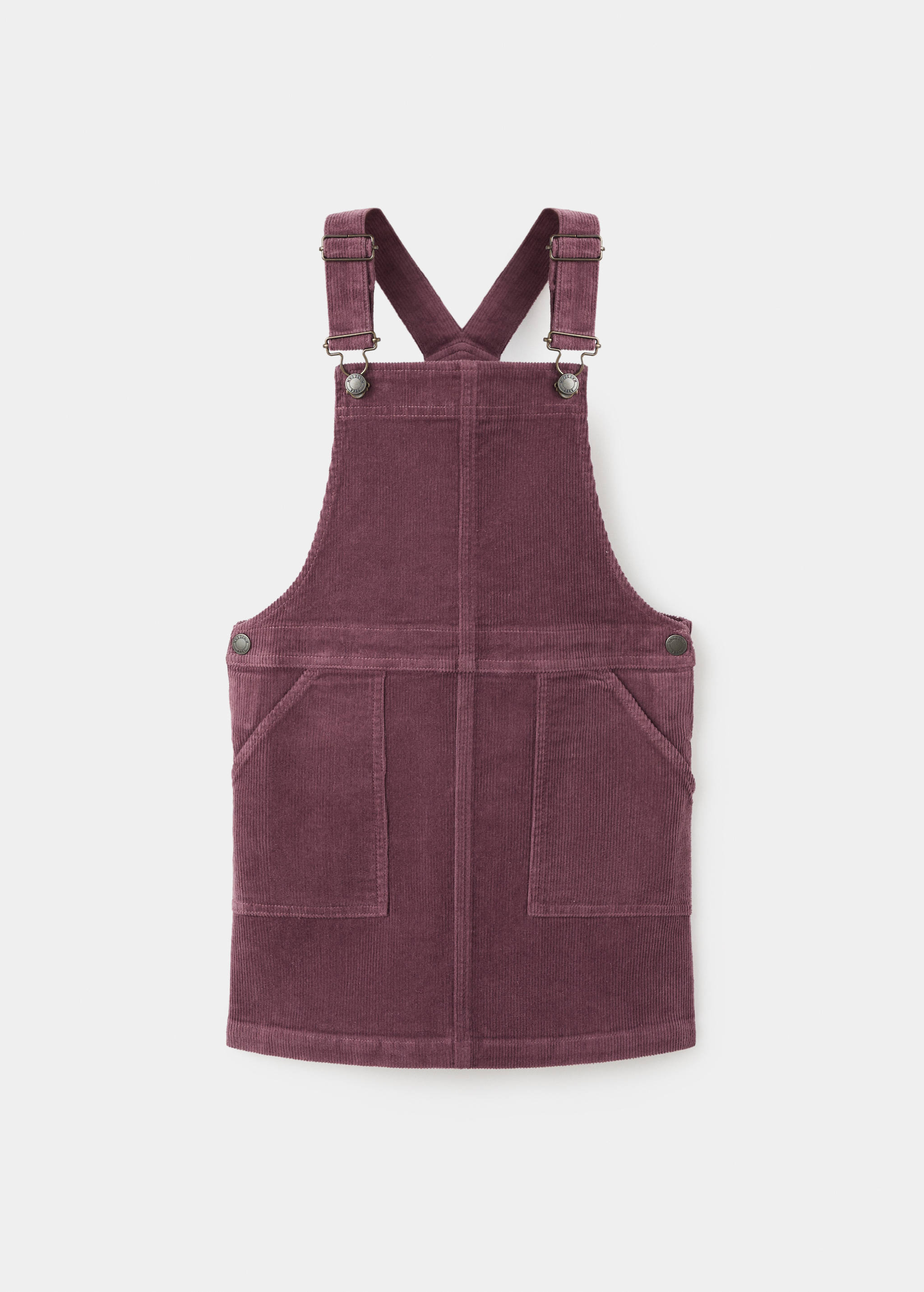 Corduroy pinafore dress - Article without model