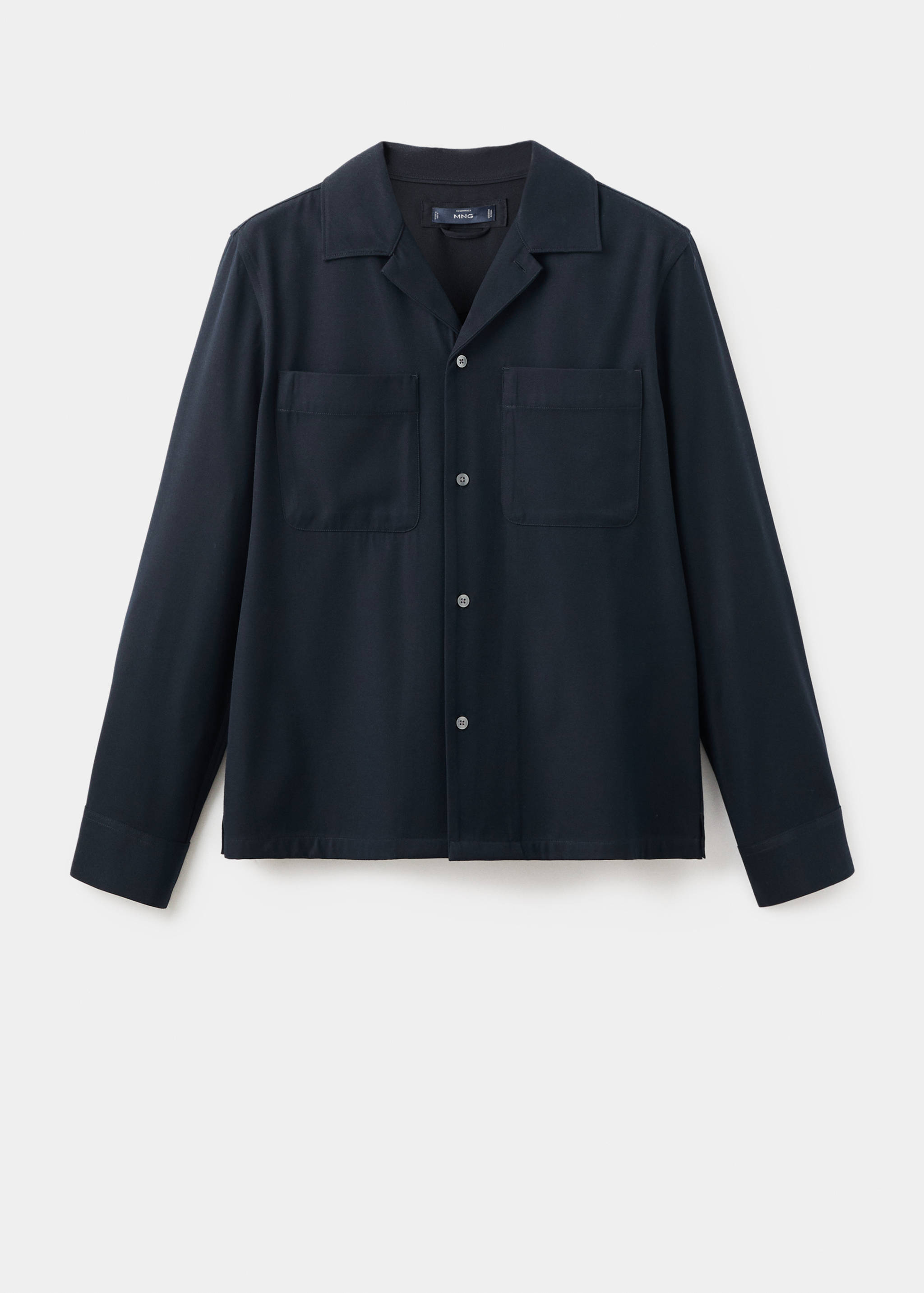 Regular-fit overshirt with pocket - Article without model