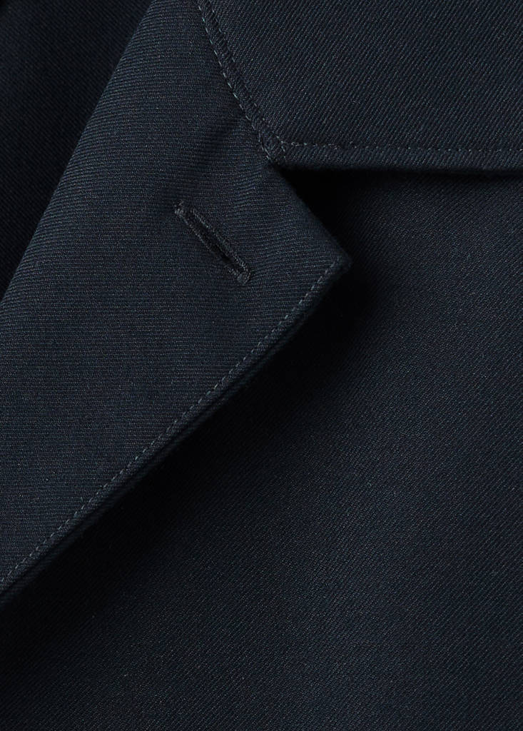 Regular-fit overshirt with pocket — Dark Navy